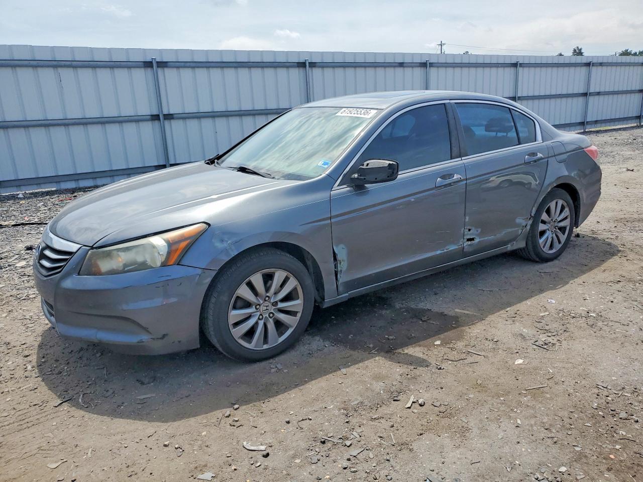 2011 Honda Accord Ex Gray vin: 1HGCP2F7XBA063257