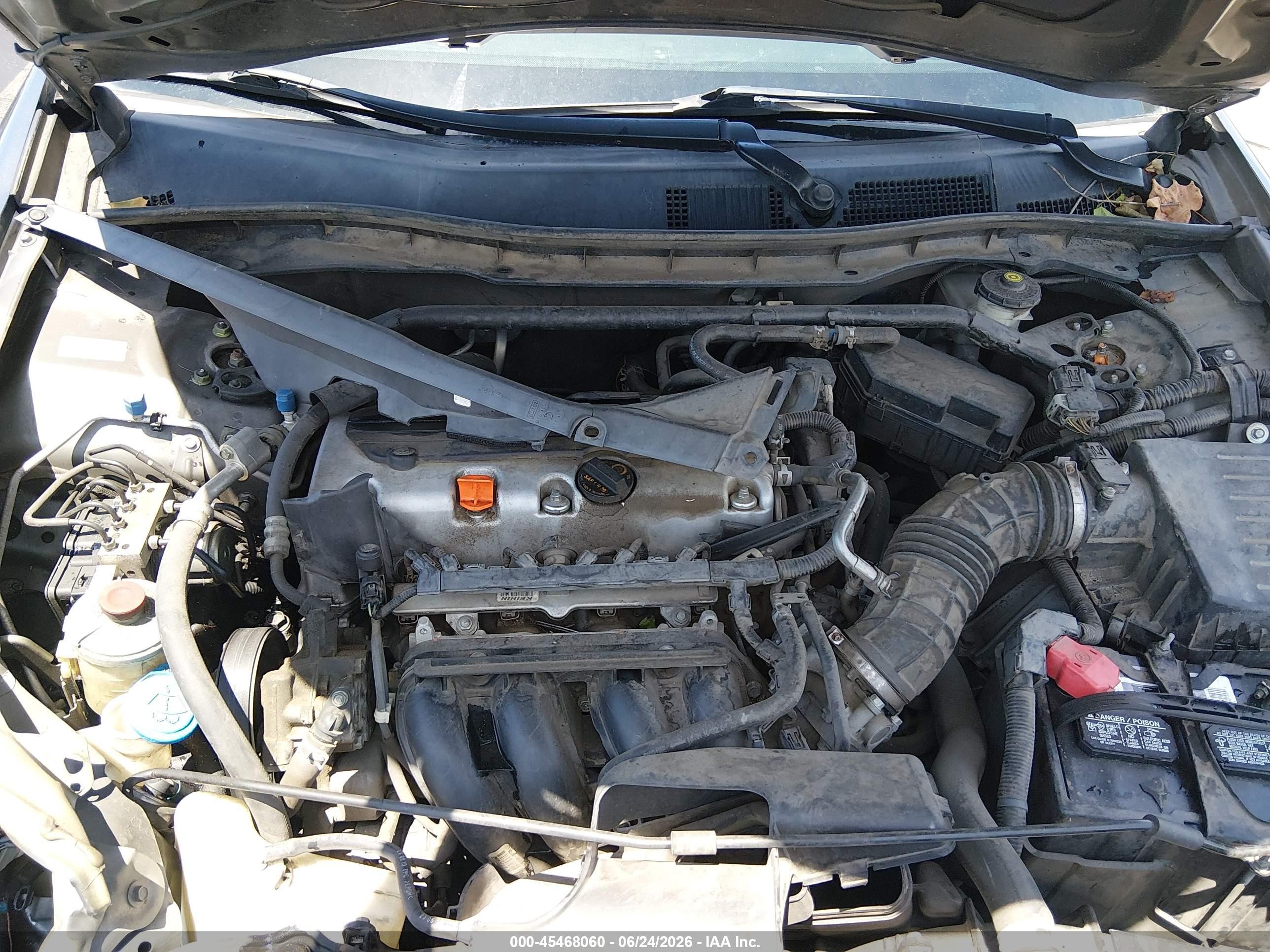 2011 Honda Accord 2.4 Ex Blue vin: 1HGCP2F7XBA064571