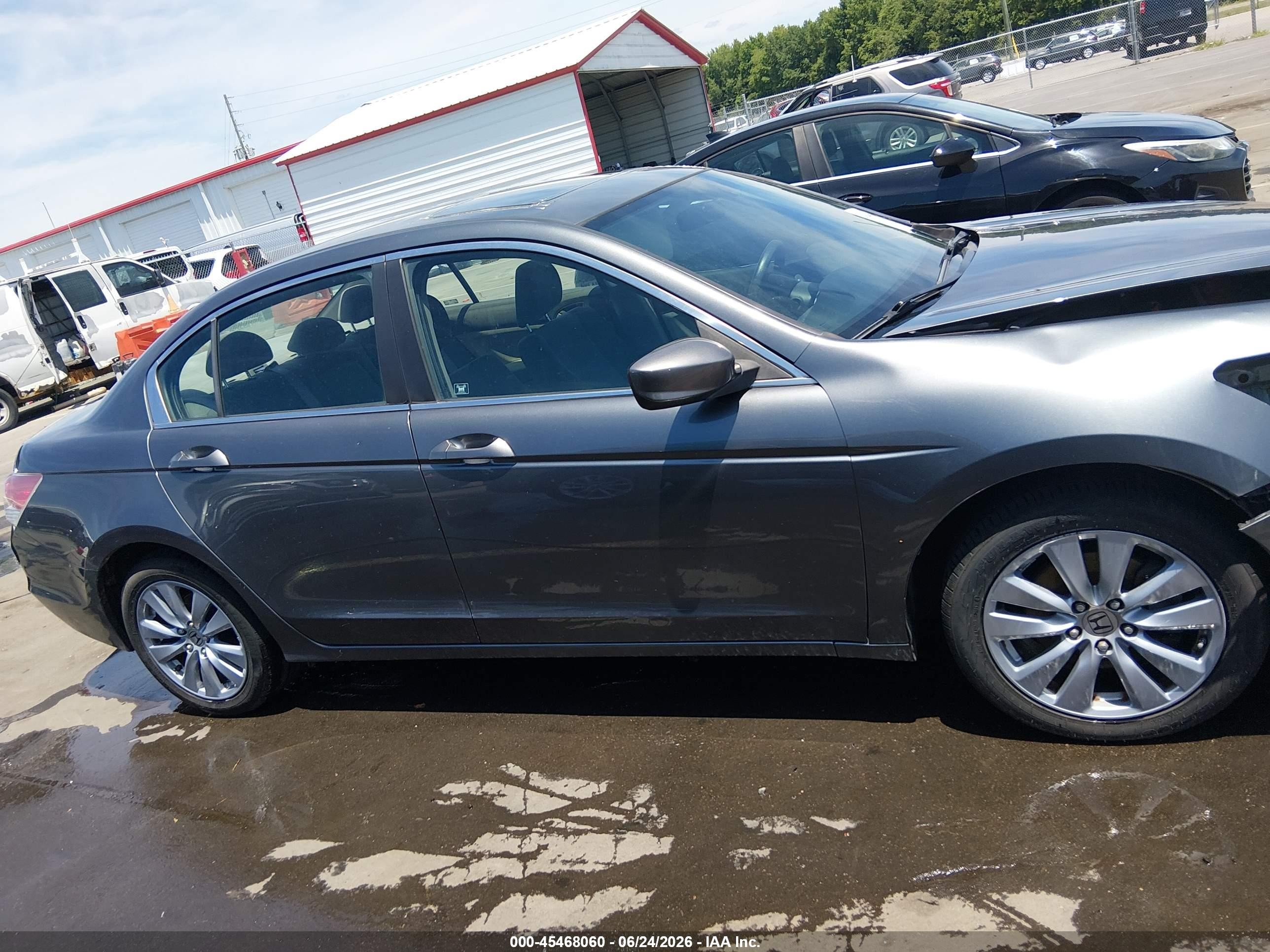 2011 Honda Accord 2.4 Ex Blue vin: 1HGCP2F7XBA064571