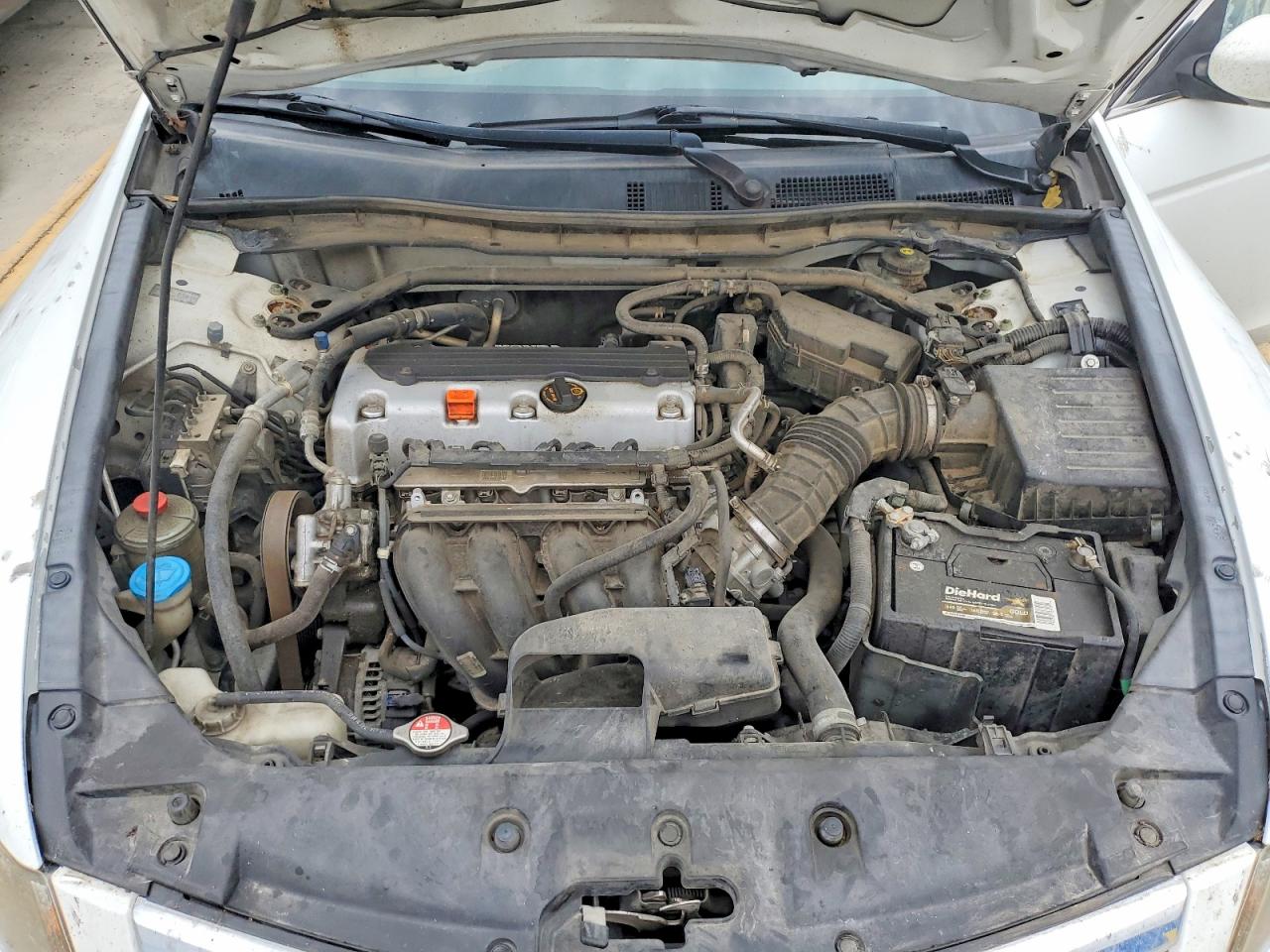 2011 Honda Accord White vin: 1HGCP2F7XBA067194