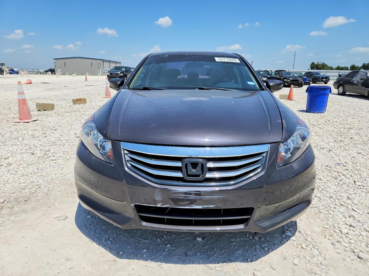 2011 Honda Accord Coupe Ex Auto Gray vin: 1HGCP2F7XBA076364