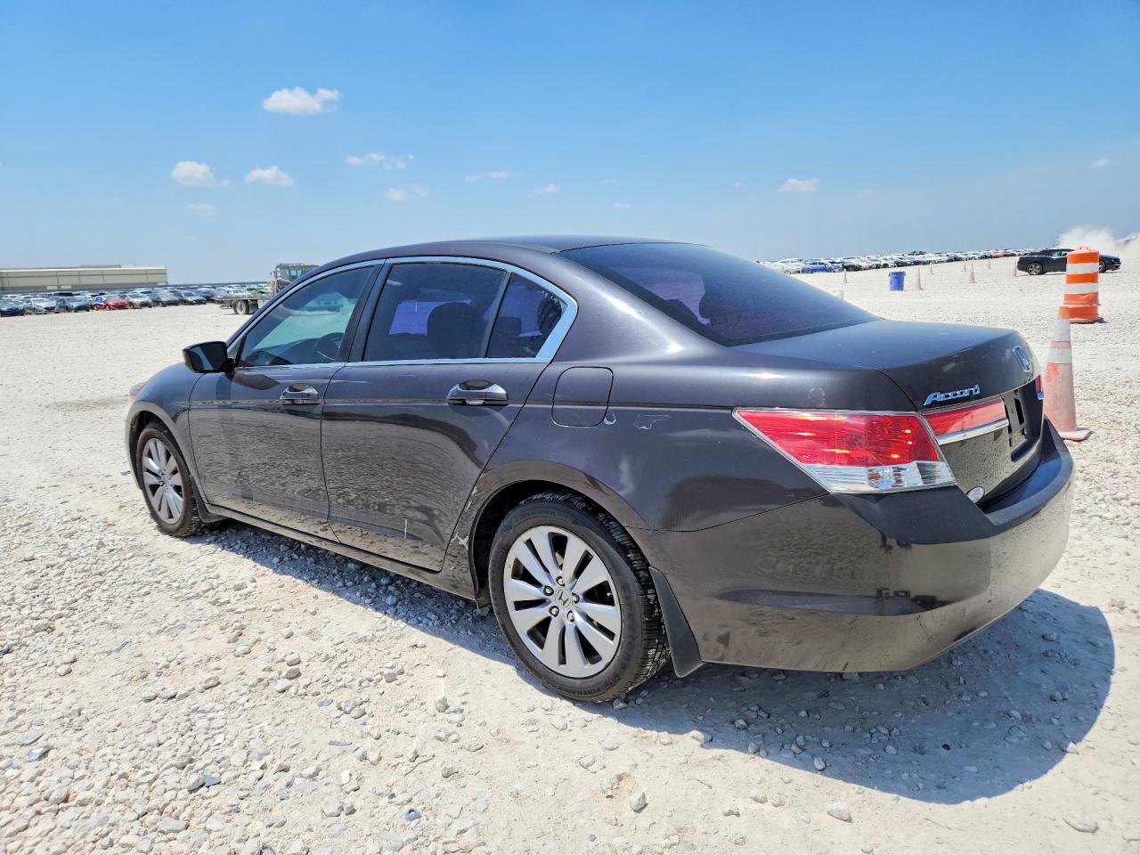 2011 Honda Accord Coupe Ex Auto Gray vin: 1HGCP2F7XBA076364