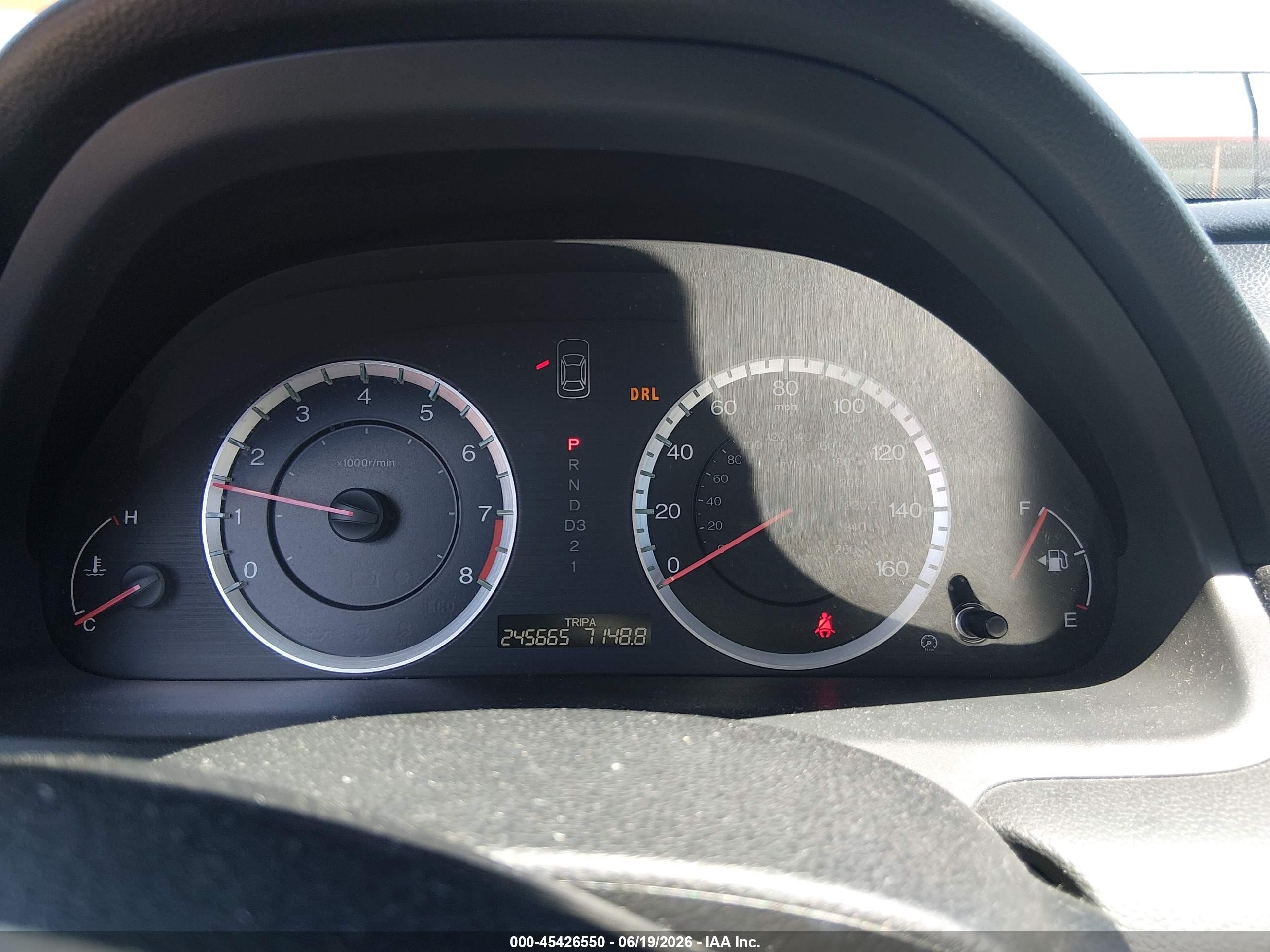 2011 Honda Accord 2.4 Ex Brown vin: 1HGCP2F7XBA097604