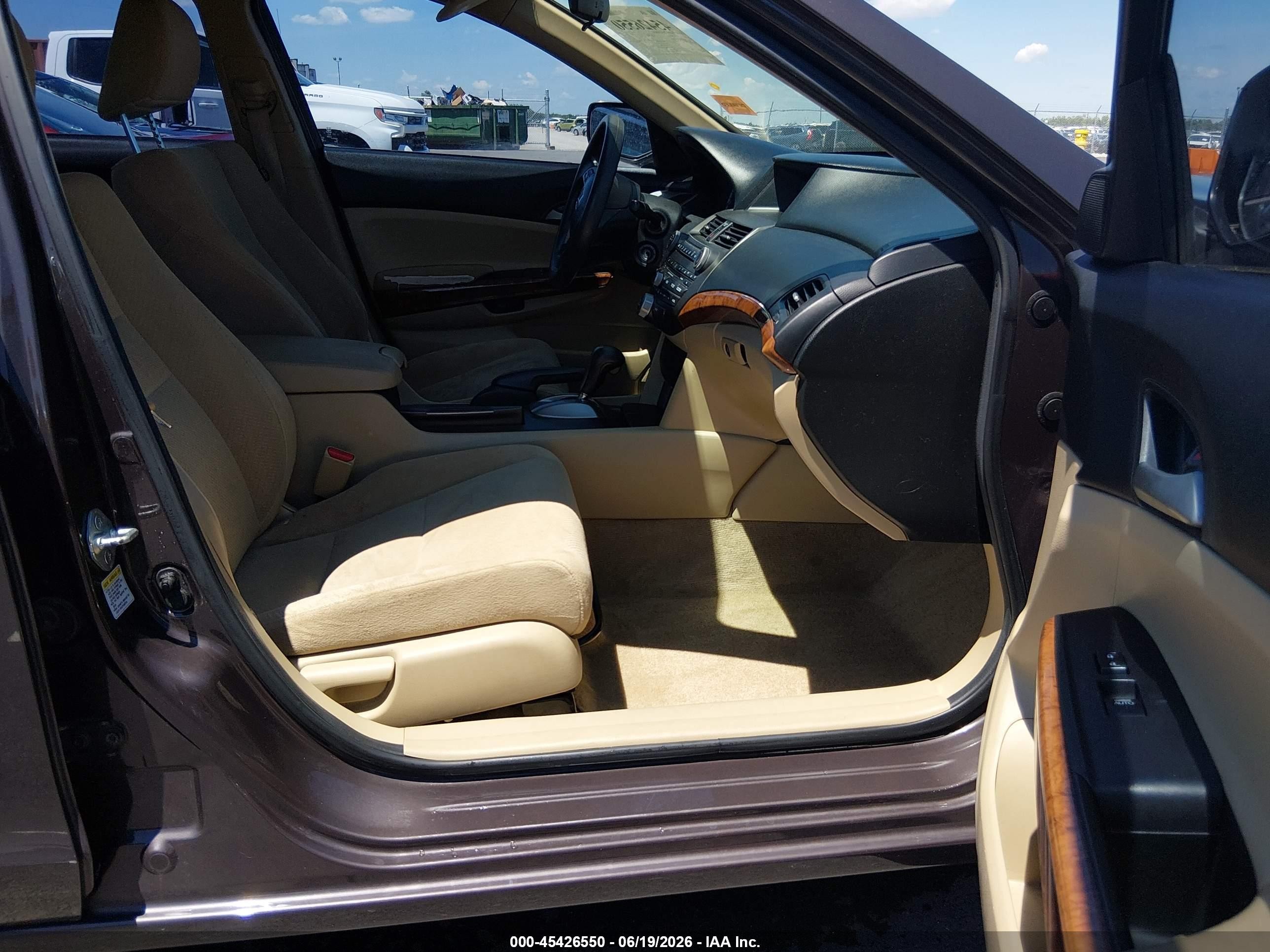 2011 Honda Accord 2.4 Ex Brown vin: 1HGCP2F7XBA097604