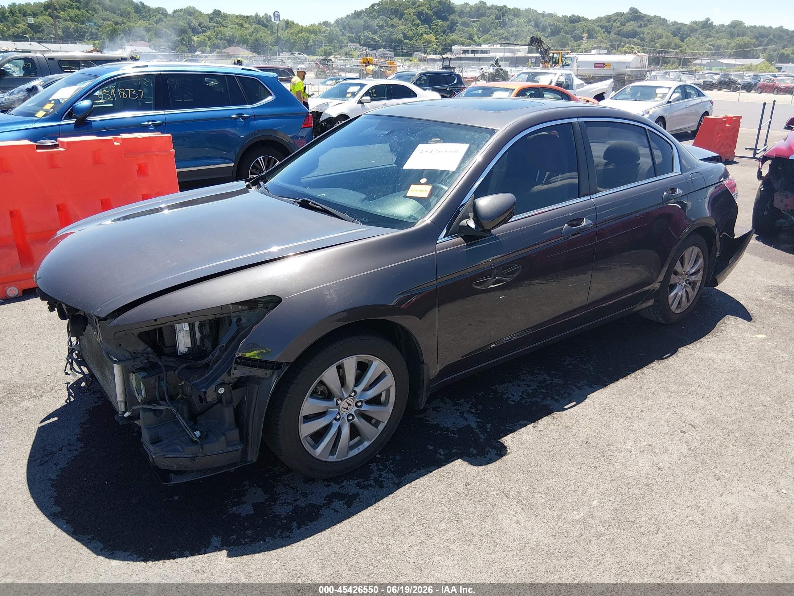 2011 Honda Accord 2.4 Ex Brown vin: 1HGCP2F7XBA097604
