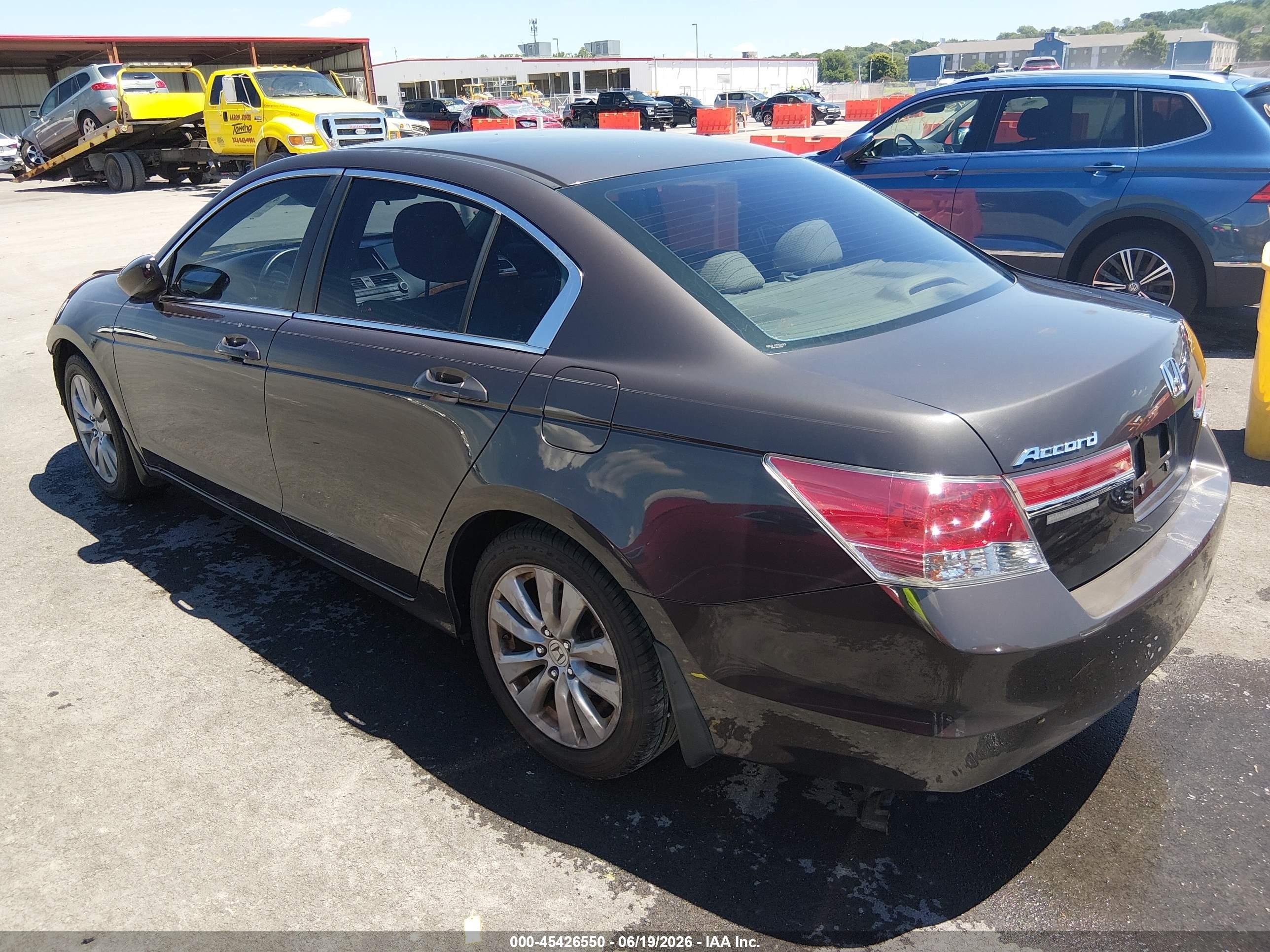 2011 Honda Accord 2.4 Ex Brown vin: 1HGCP2F7XBA097604