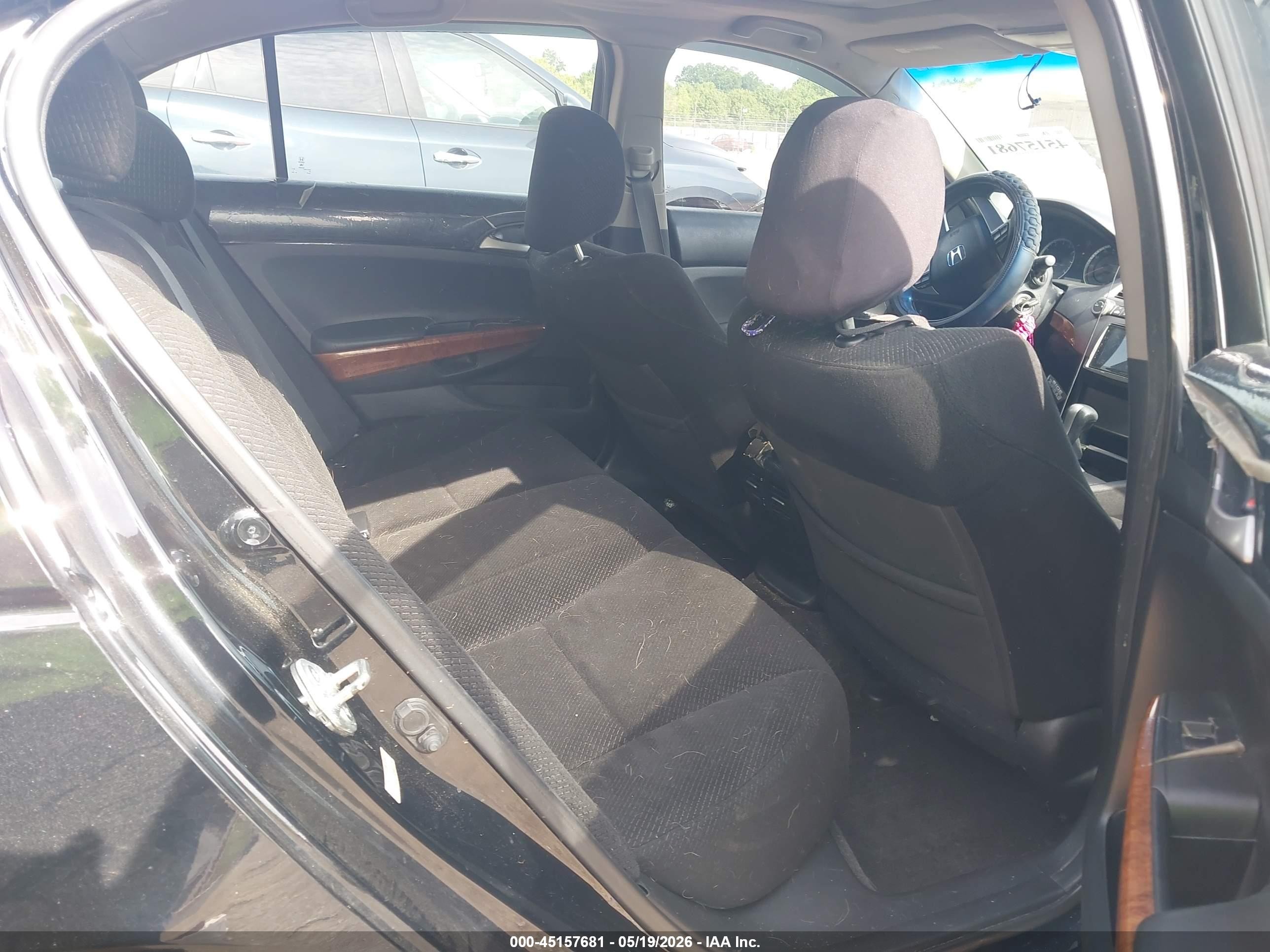 2011 Honda Accord 2.4 Ex Black vin: 1HGCP2F7XBA098395