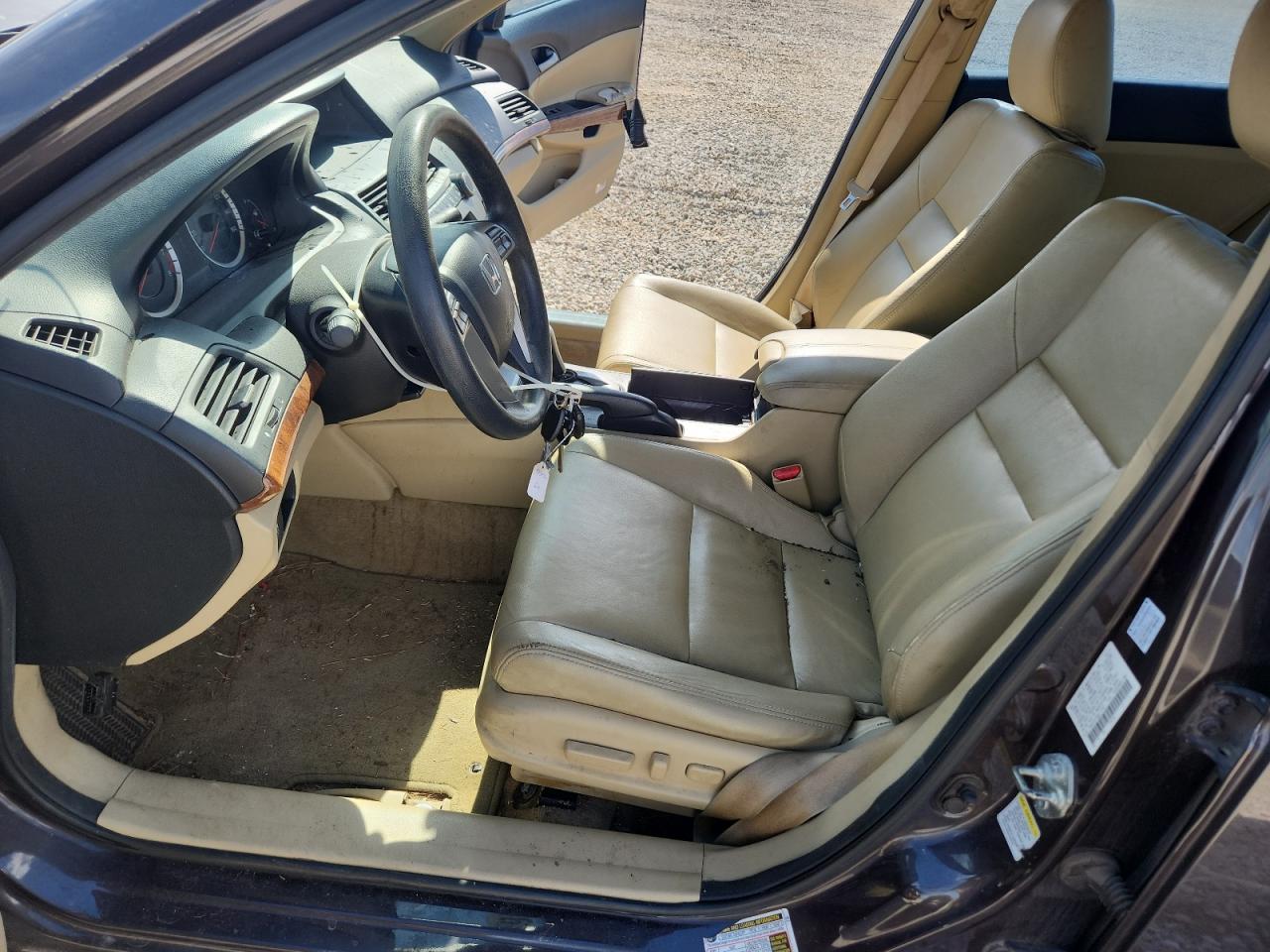 2011 Honda Accord Ex Brown vin: 1HGCP2F7XBA113347