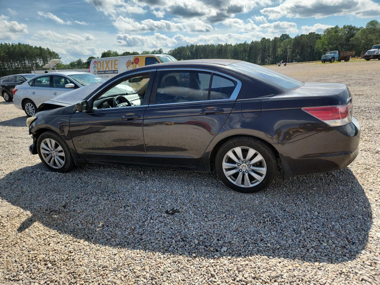 2011 Honda Accord Ex Brown vin: 1HGCP2F7XBA113347