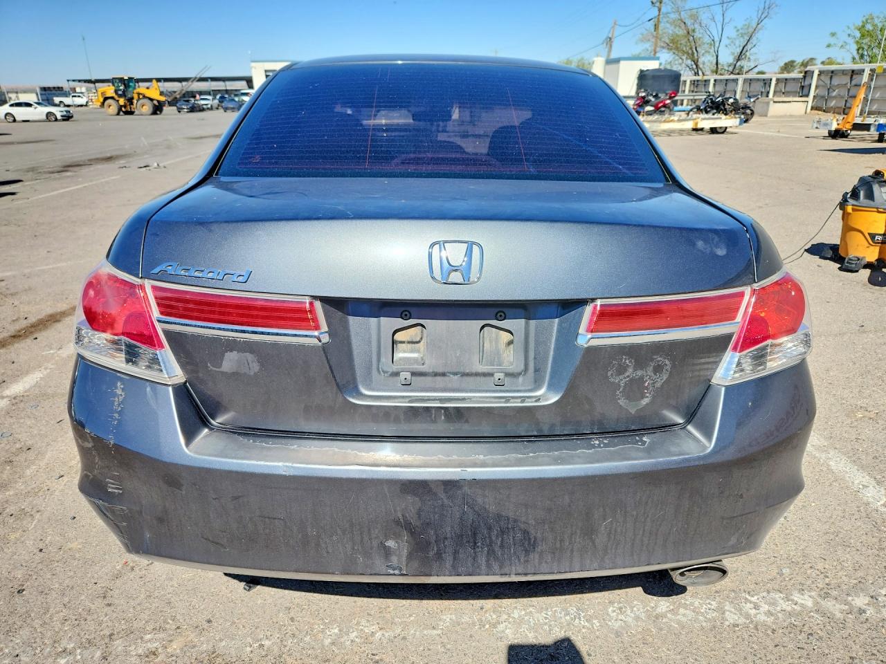 2011 Honda Accord Ex Gray vin: 1HGCP2F7XBA137535