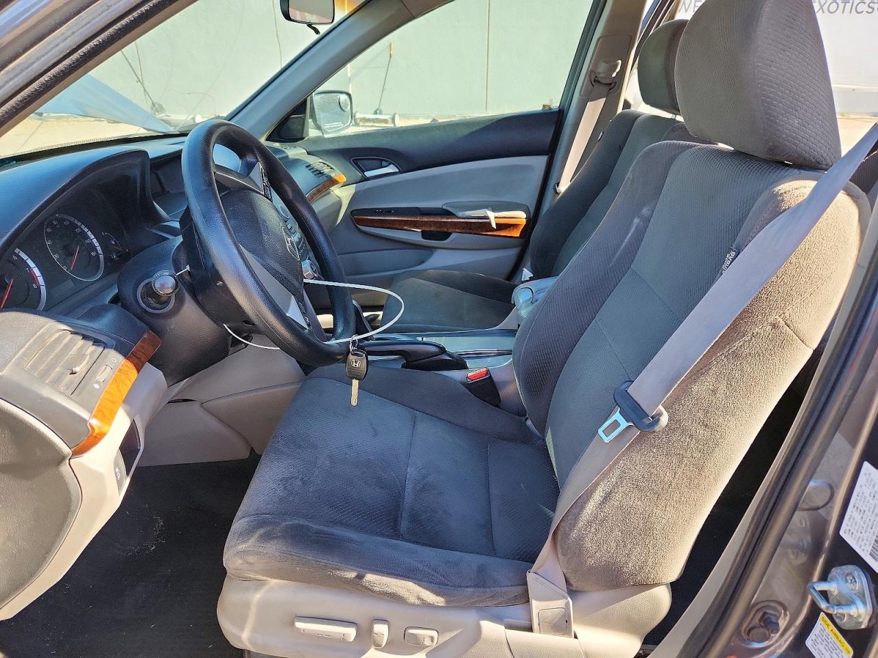 2011 Honda Accord Ex Gray vin: 1HGCP2F7XBA137535