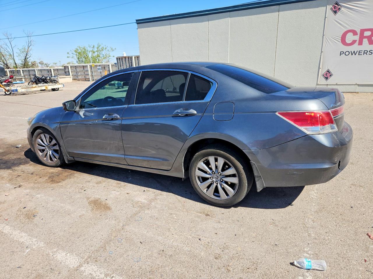 2011 Honda Accord Ex Gray vin: 1HGCP2F7XBA137535