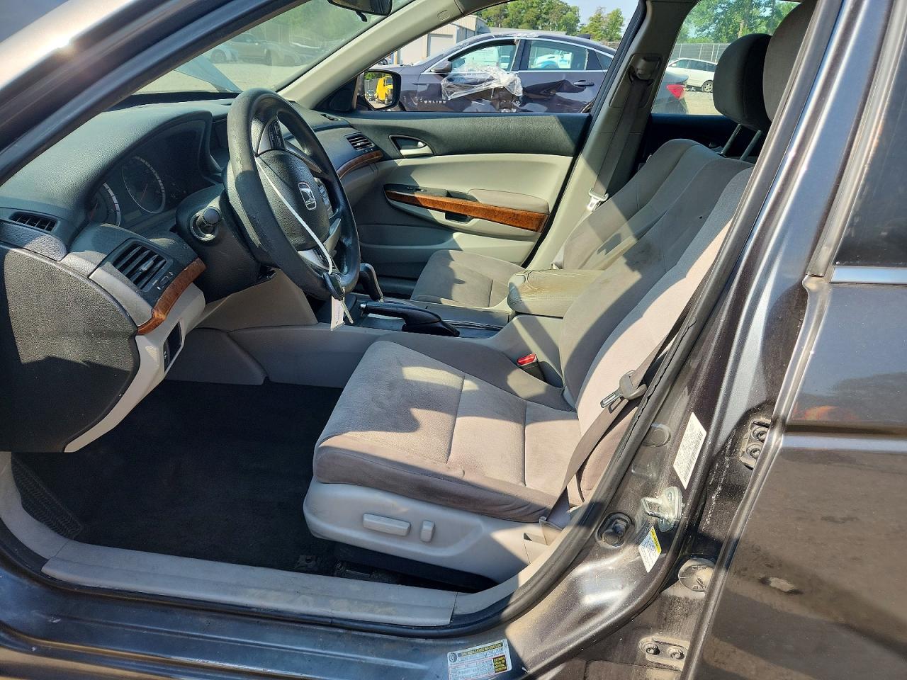 2012 Honda Accord Ex Gray vin: 1HGCP2F7XCA055371
