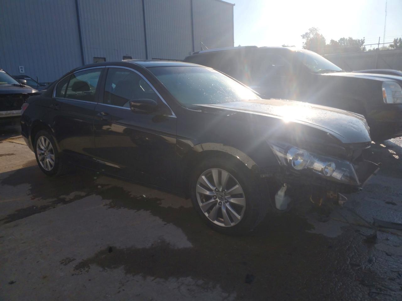2012 Honda Accord Ex Black vin: 1HGCP2F7XCA068038