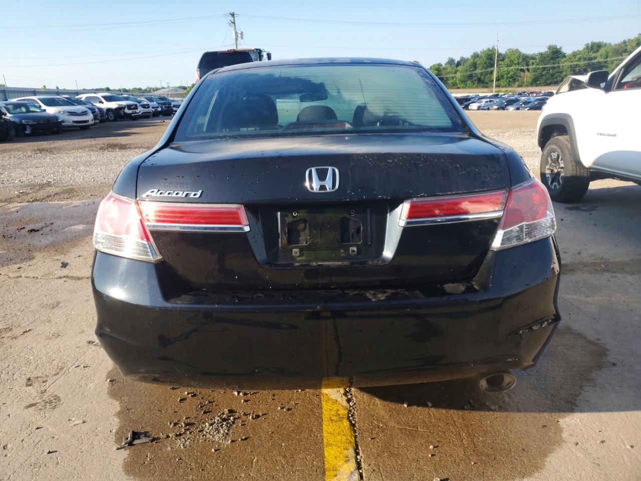 2012 Honda Accord Ex Black vin: 1HGCP2F7XCA068038