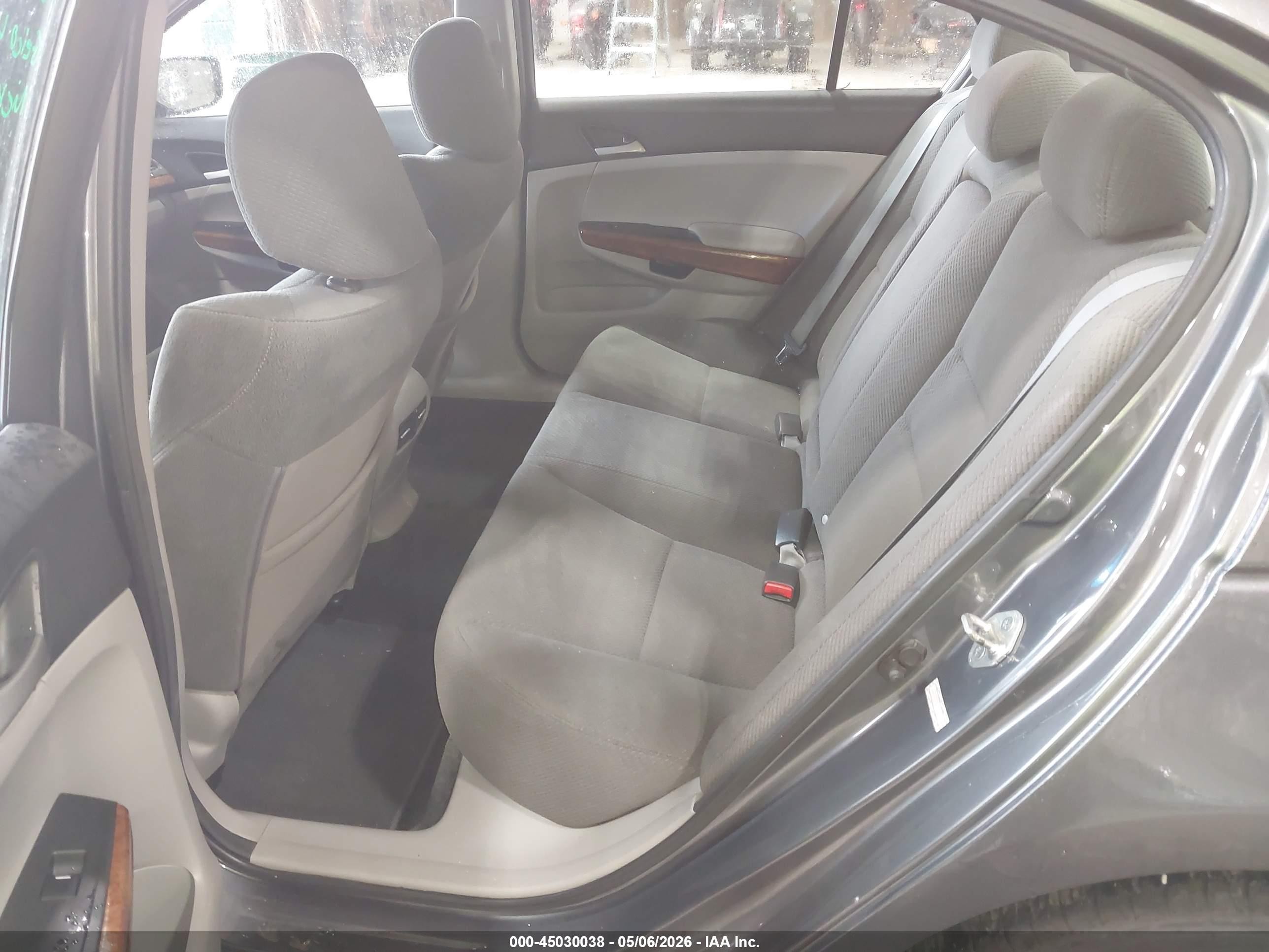 2012 Honda Accord 2.4 Ex Gray vin: 1HGCP2F7XCA107548