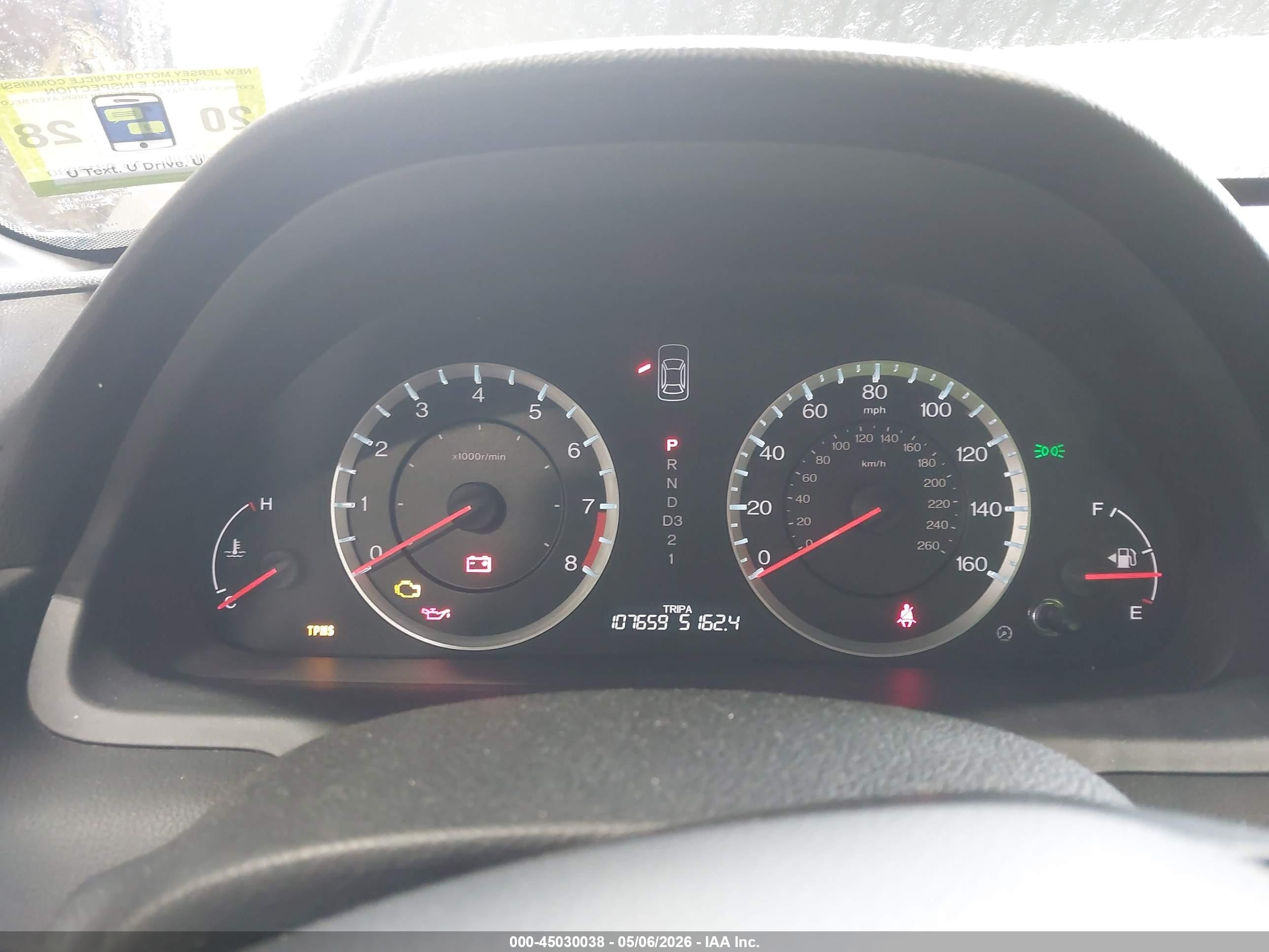 2012 Honda Accord 2.4 Ex Gray vin: 1HGCP2F7XCA107548