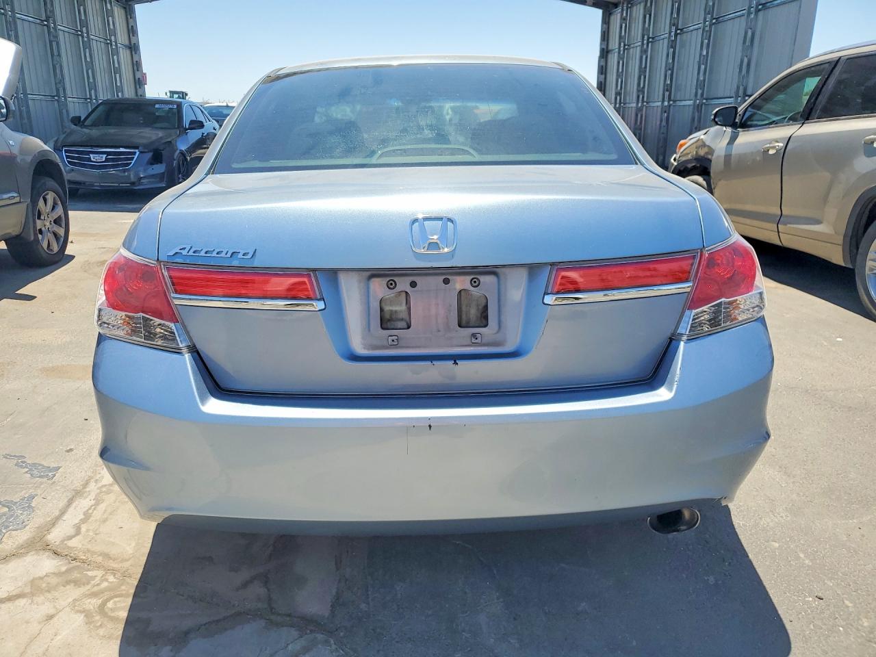 2012 Honda Accord Ex Blue vin: 1HGCP2F7XCA126312