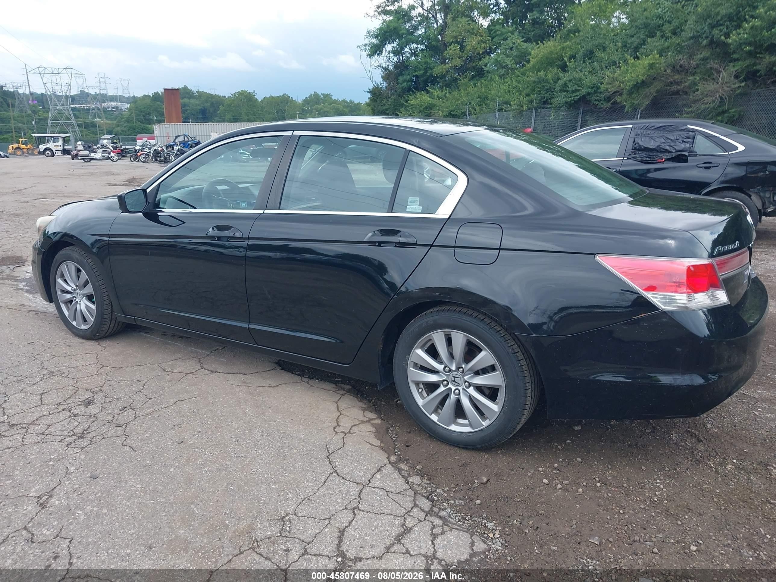 2012 Honda Accord 2.4 Ex Black vin: 1HGCP2F7XCA169113