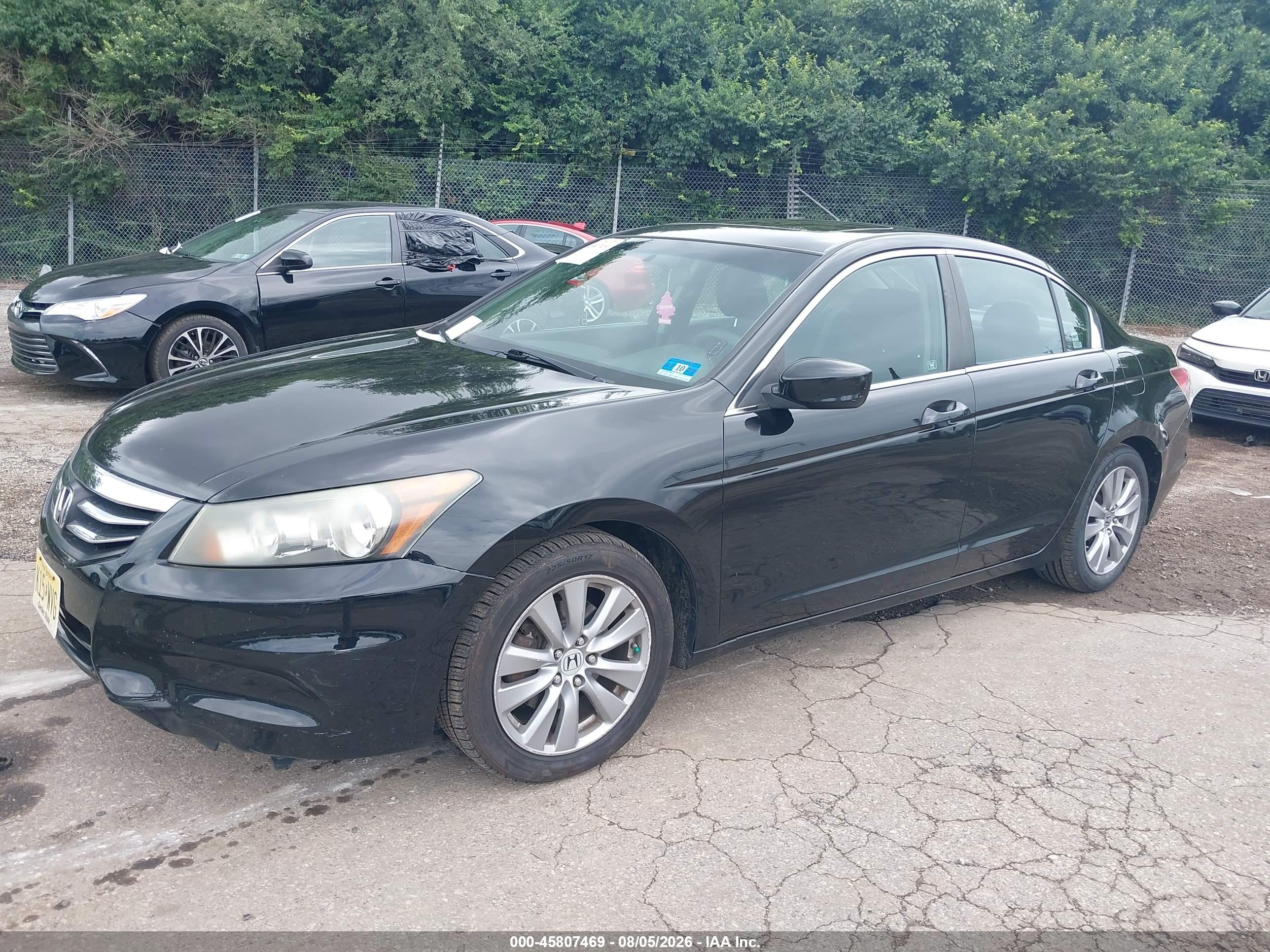2012 Honda Accord 2.4 Ex Black vin: 1HGCP2F7XCA169113