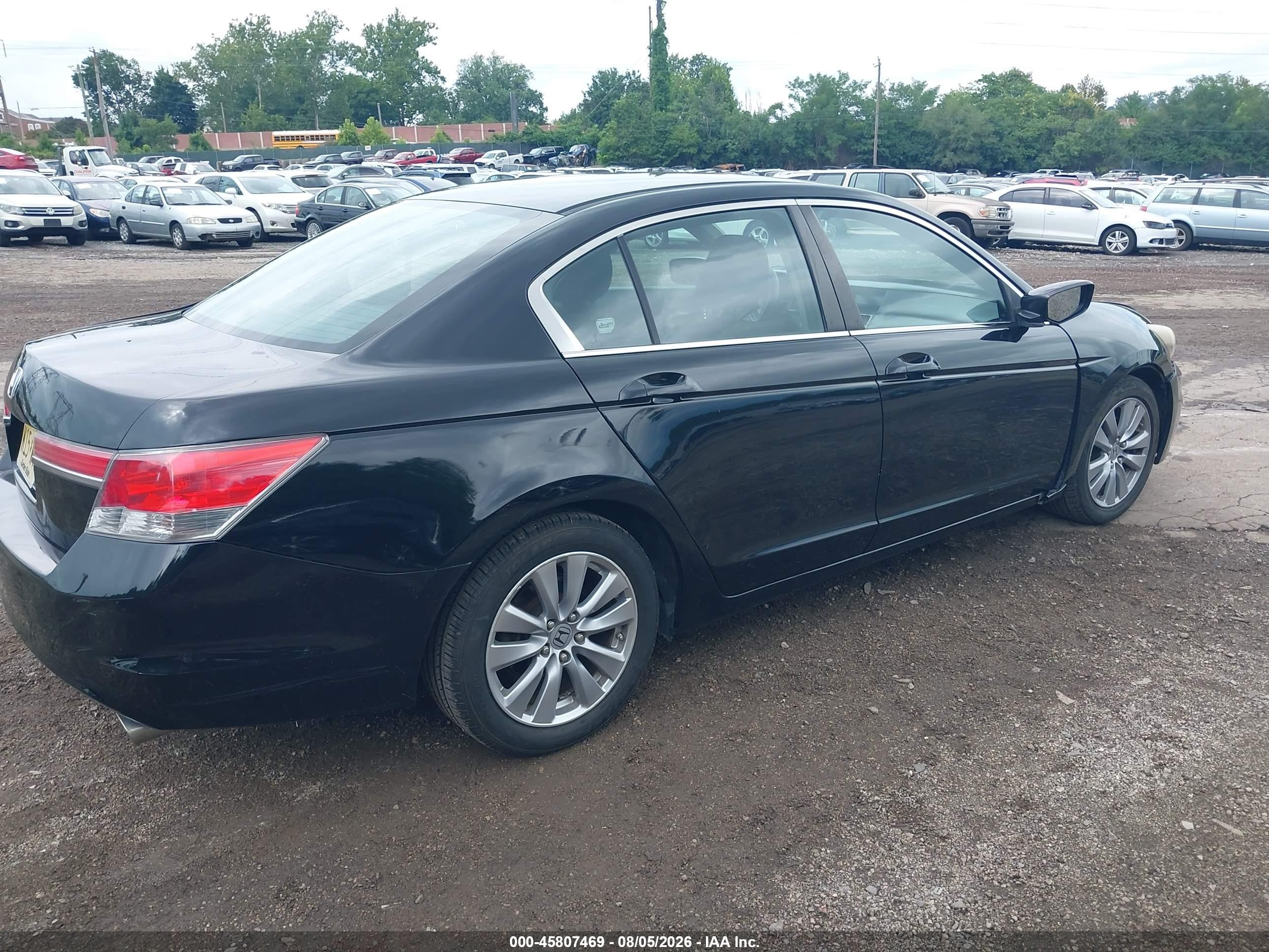 2012 Honda Accord 2.4 Ex Black vin: 1HGCP2F7XCA169113