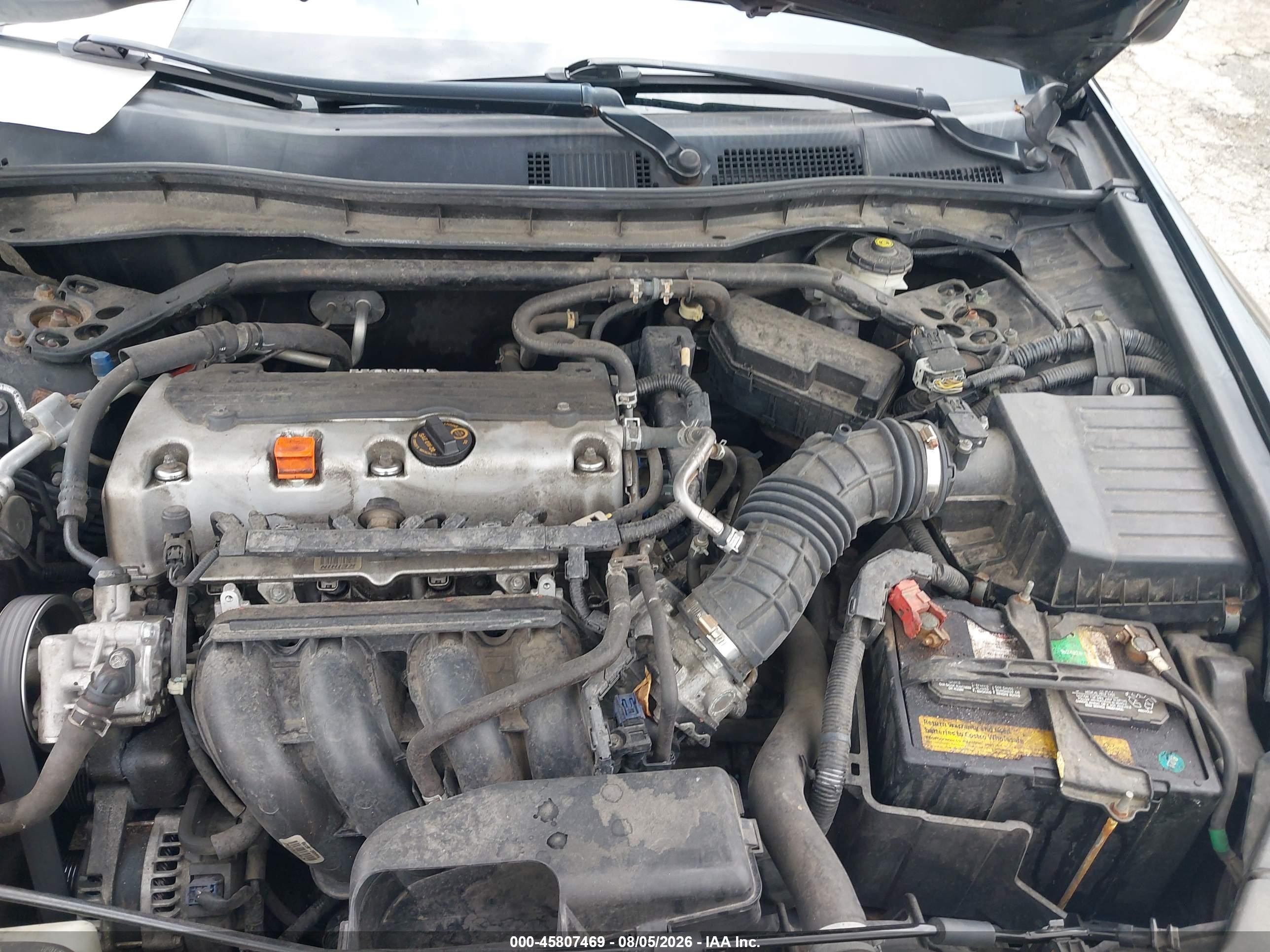 2012 Honda Accord 2.4 Ex Black vin: 1HGCP2F7XCA169113