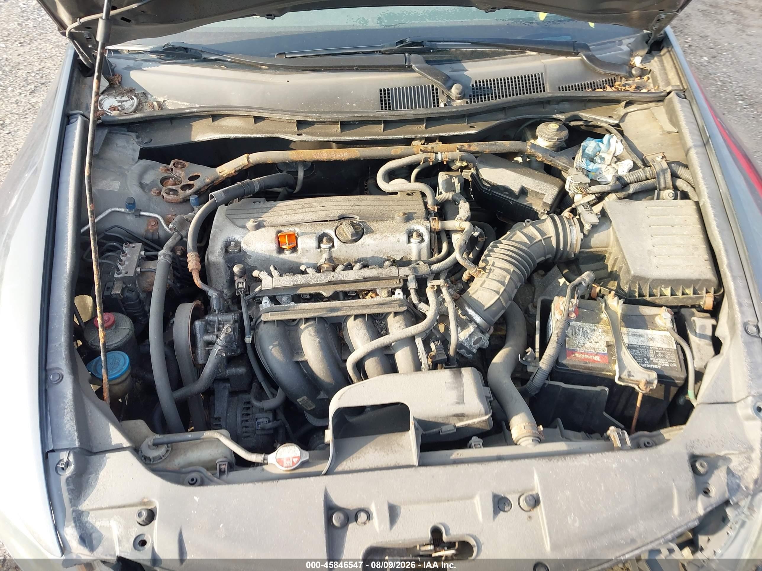 2010 Honda Accord 2.4 Ex-l Серый vin: 1HGCP2F80AA017976