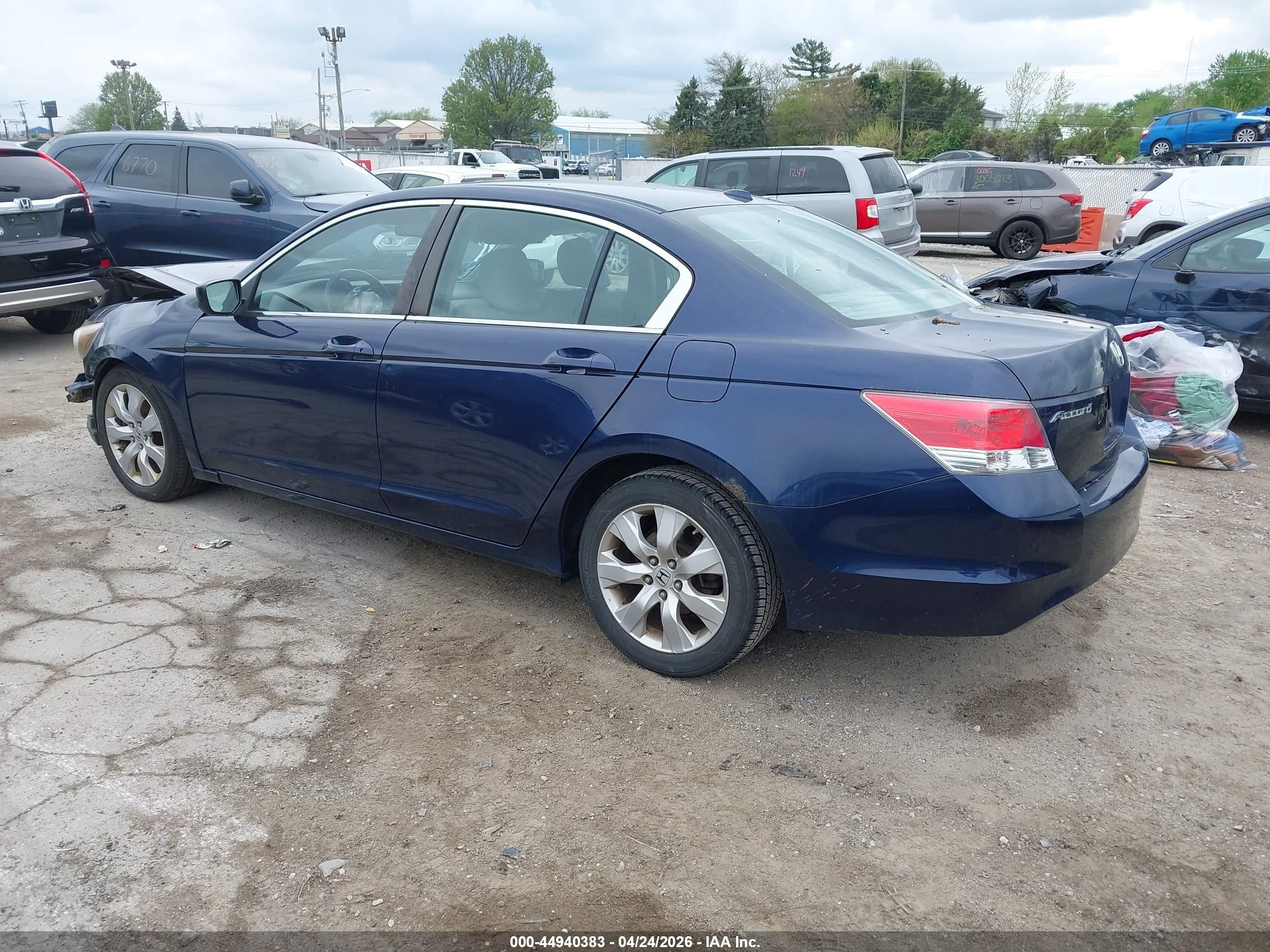 2010 Honda Accord 2.4 Ex-l Синий vin: 1HGCP2F80AA059337
