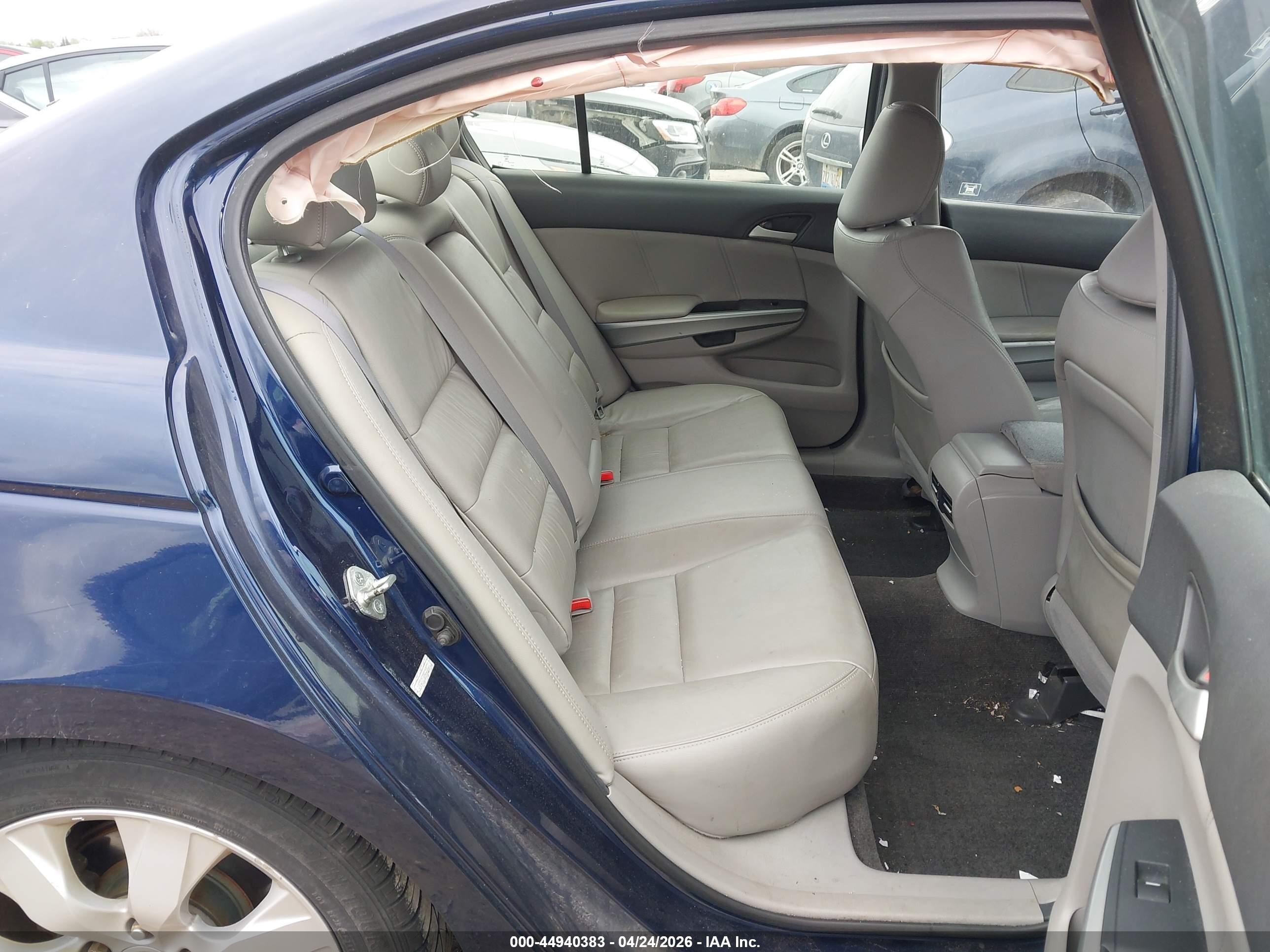 2010 Honda Accord 2.4 Ex-l Синий vin: 1HGCP2F80AA059337