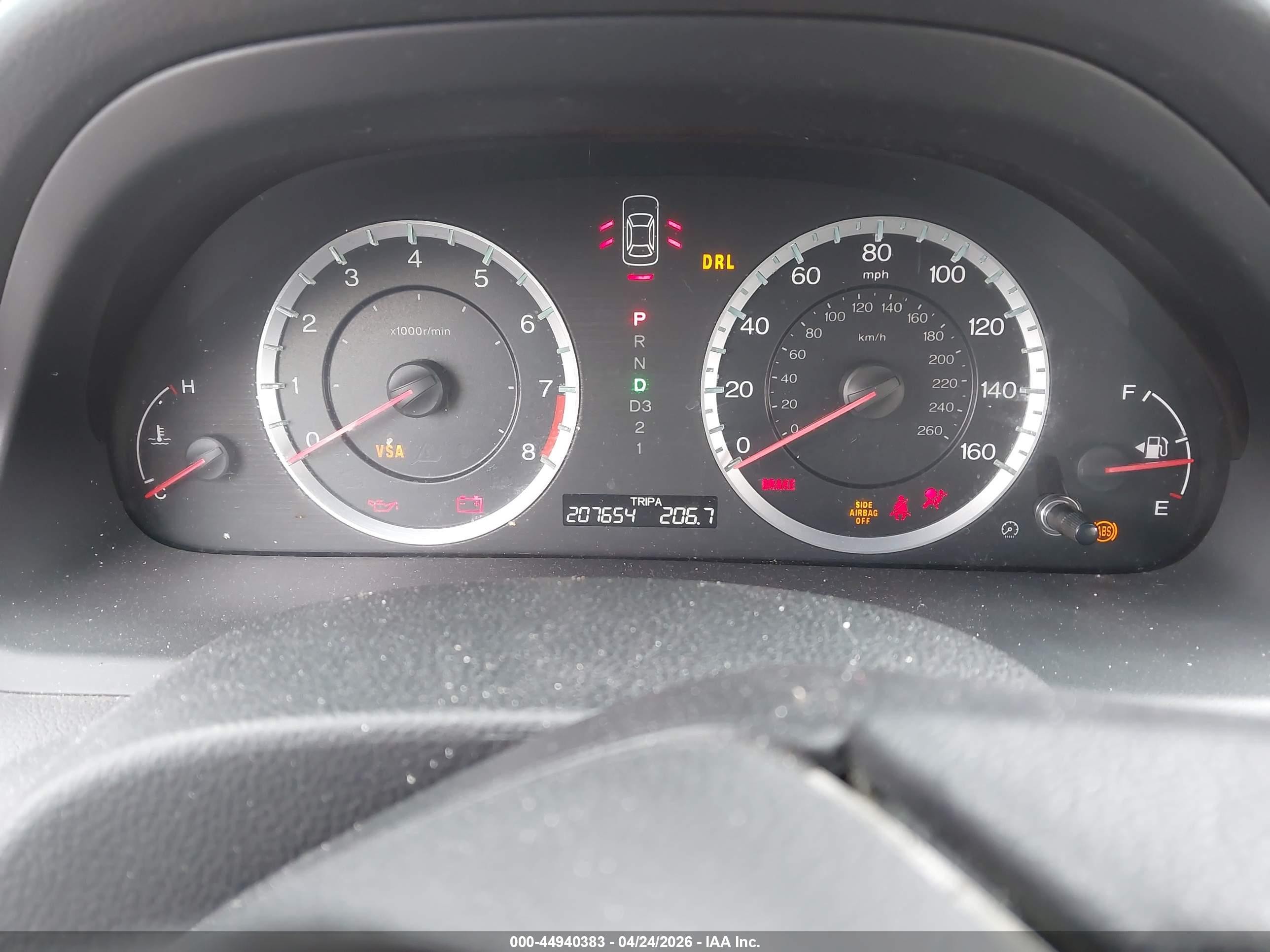 2010 Honda Accord 2.4 Ex-l Синий vin: 1HGCP2F80AA059337
