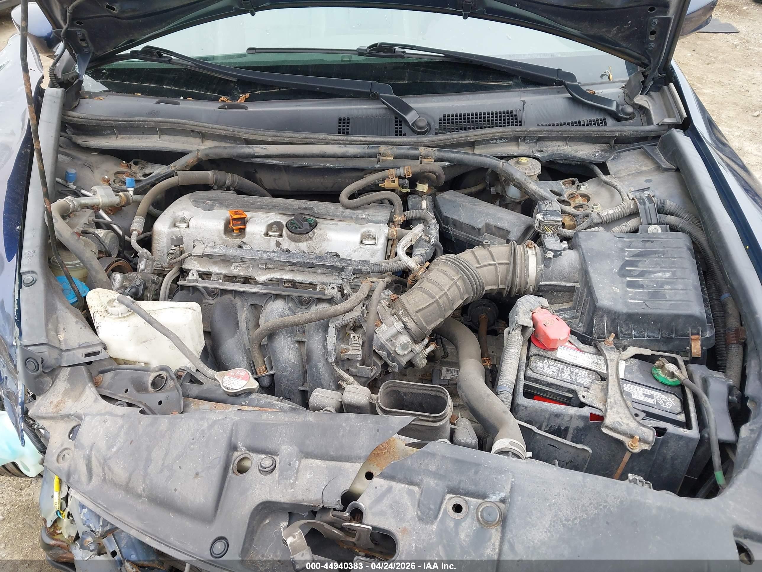 2010 Honda Accord 2.4 Ex-l Синий vin: 1HGCP2F80AA059337