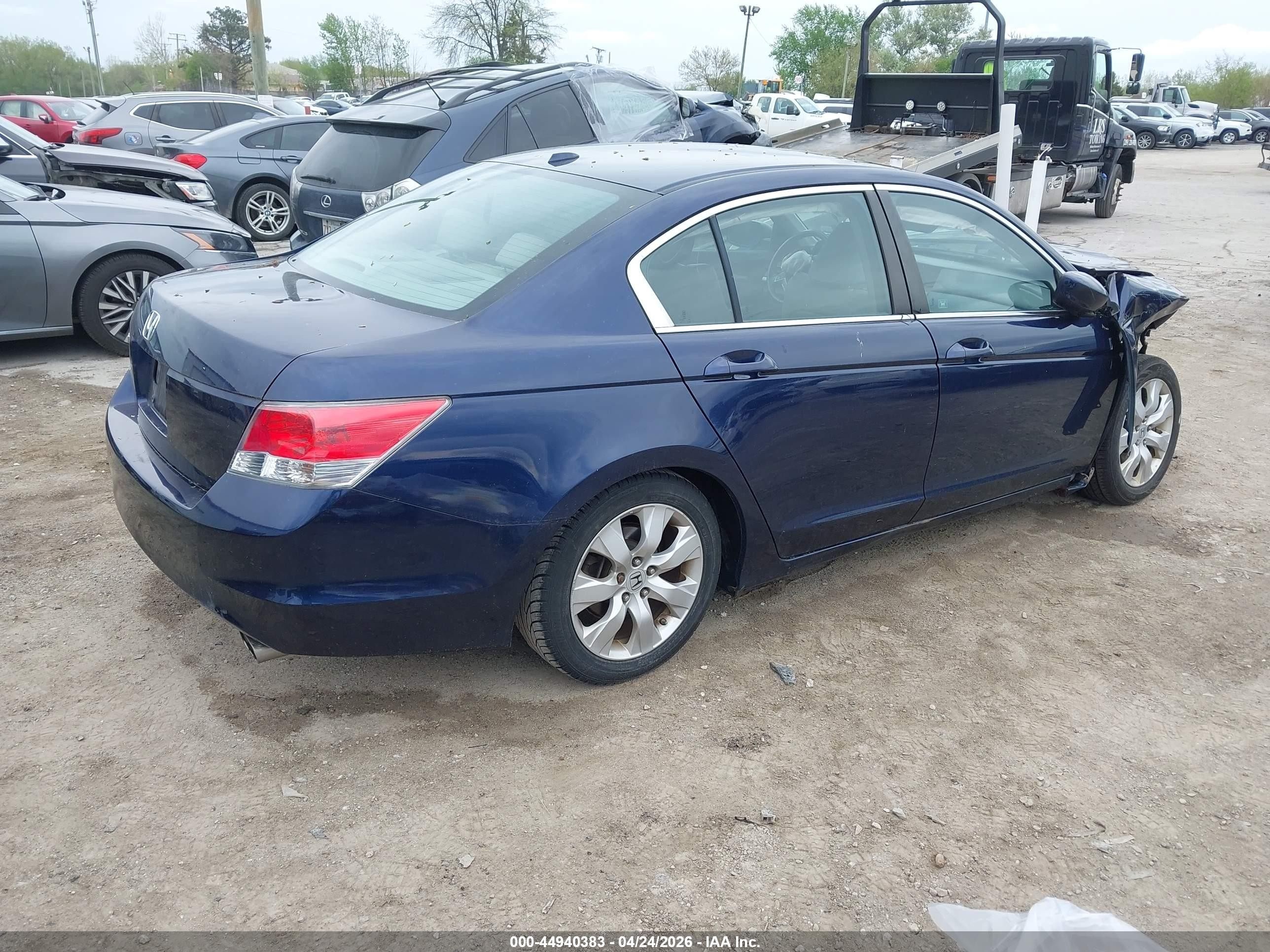 2010 Honda Accord 2.4 Ex-l Синий vin: 1HGCP2F80AA059337