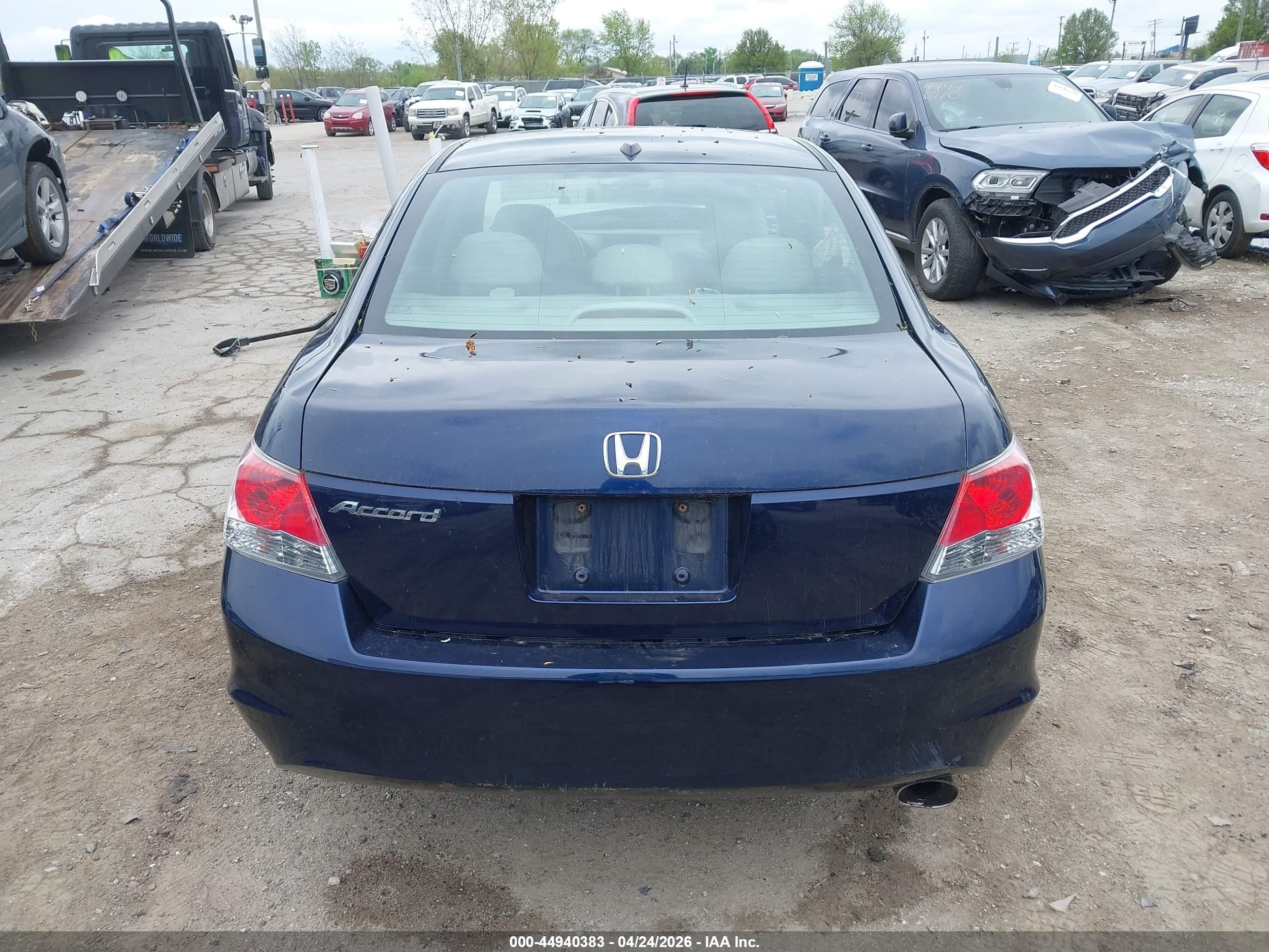 2010 Honda Accord 2.4 Ex-l Синий vin: 1HGCP2F80AA059337
