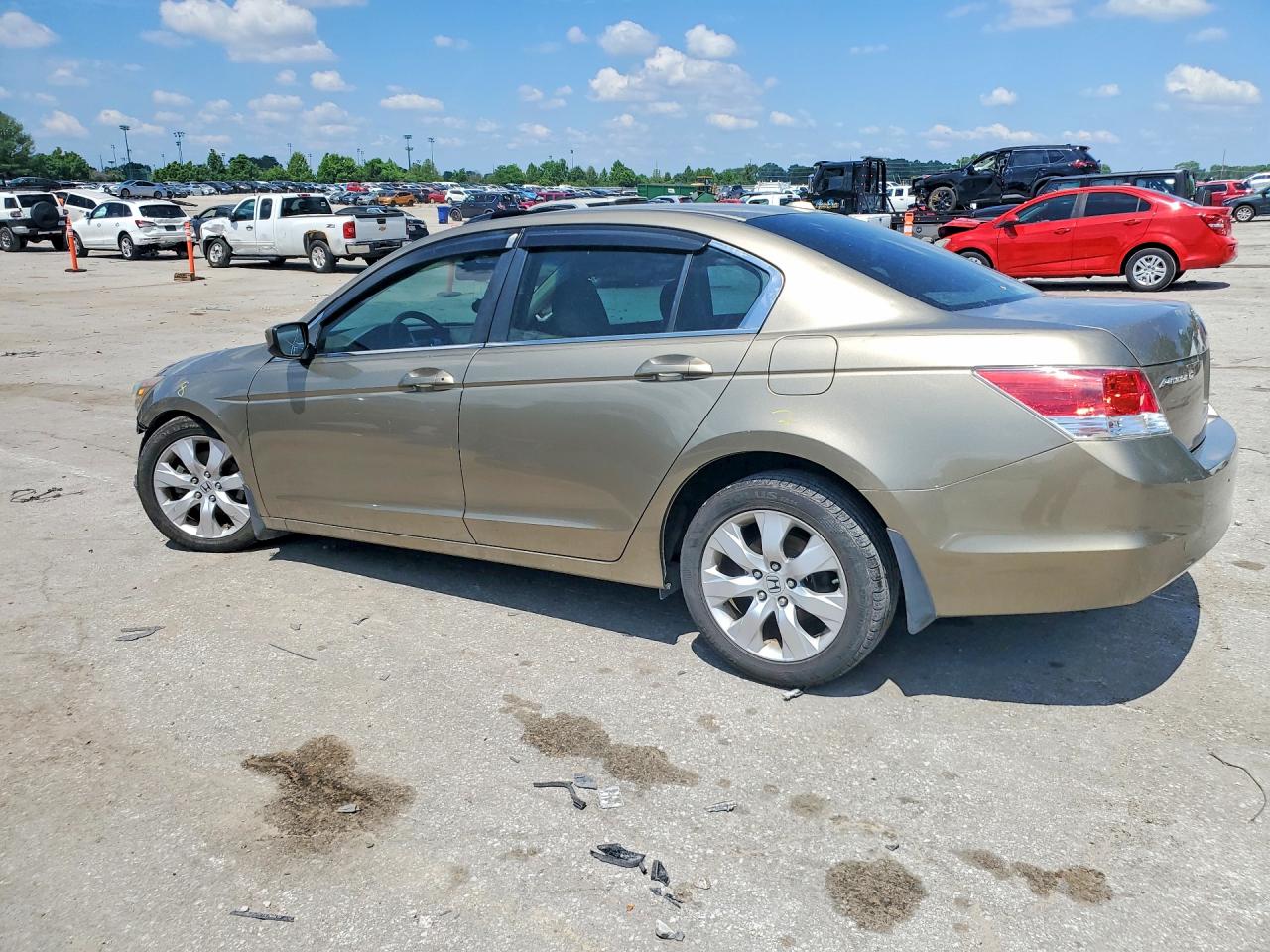 2010 Honda Accord Ex Beige vin: 1HGCP2F80AA087638