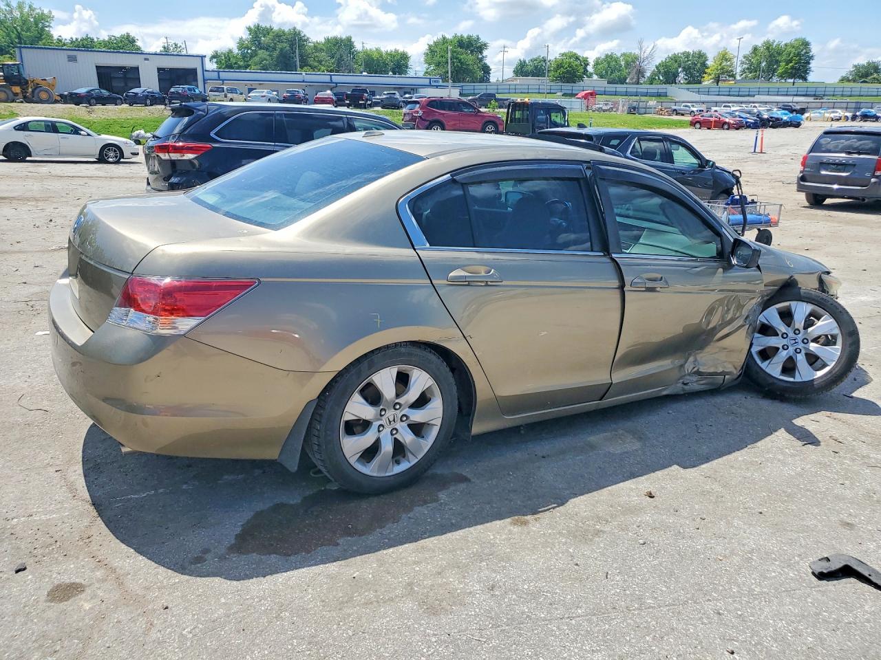 2010 Honda Accord Ex Beige vin: 1HGCP2F80AA087638