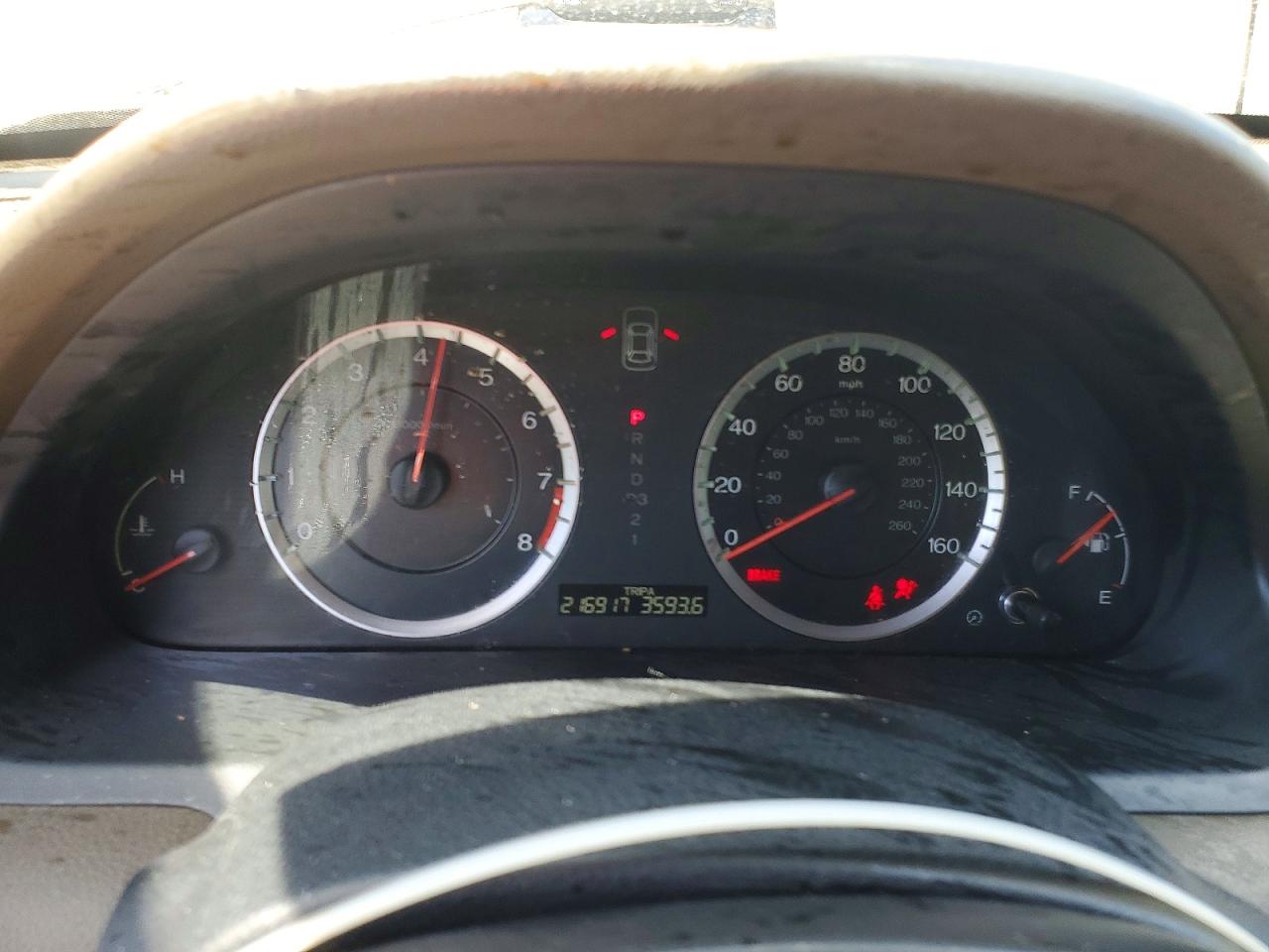 2010 Honda Accord Ex Beige vin: 1HGCP2F80AA087638