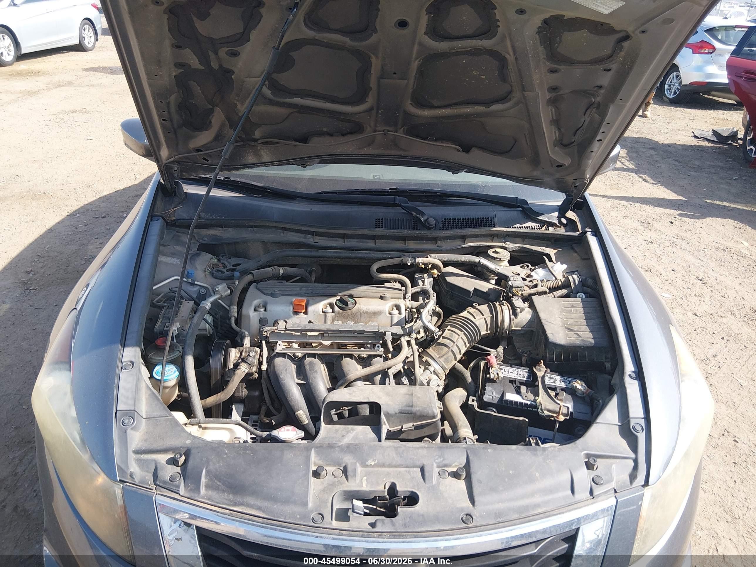 2010 Honda Accord 2.4 Ex-l Gray vin: 1HGCP2F80AA103465
