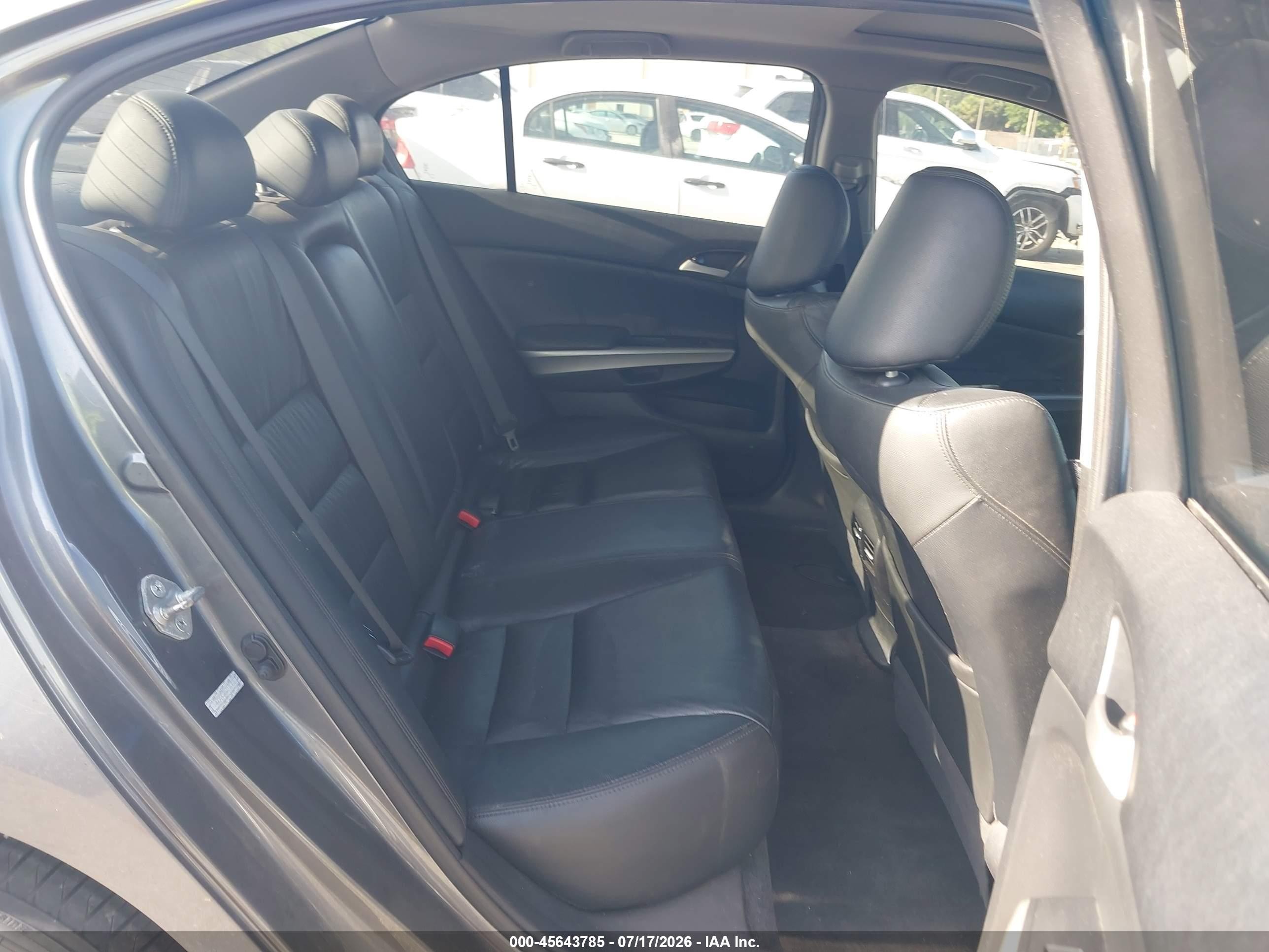 2010 Honda Accord 2.4 Ex-l Gray vin: 1HGCP2F80AA126955