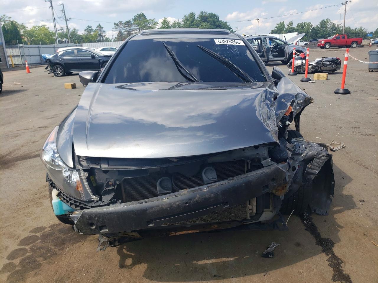 2010 Honda Accord Exl Серый vin: 1HGCP2F80AA151130