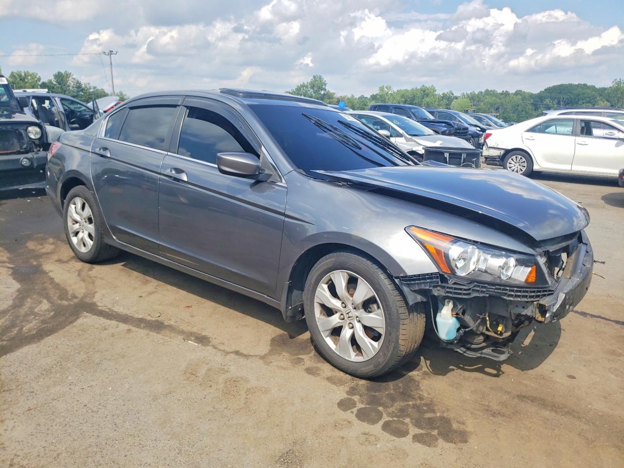 2010 Honda Accord Exl Серый vin: 1HGCP2F80AA151130