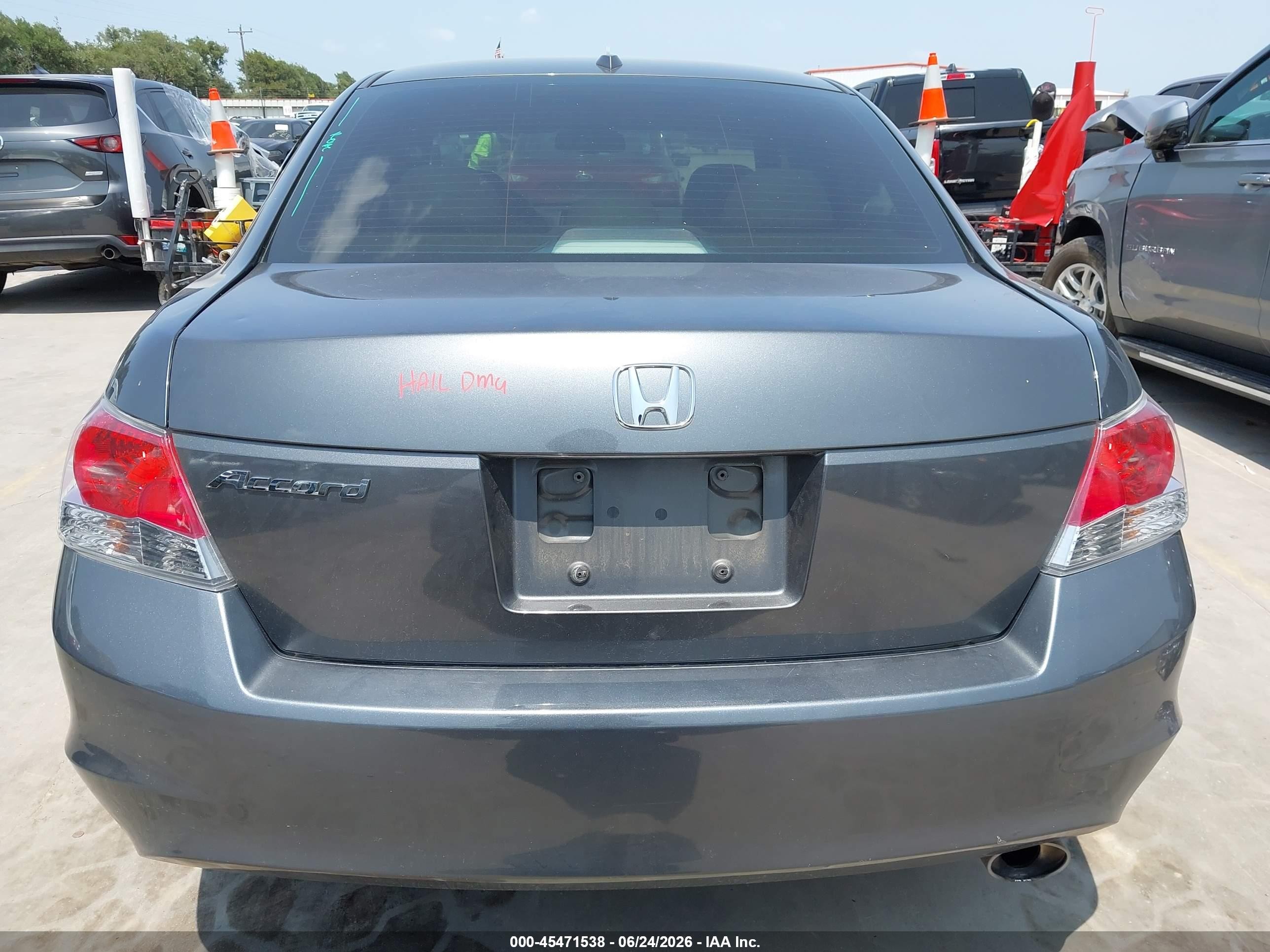2010 Honda Accord 2.4 Ex-l Gray vin: 1HGCP2F80AA176626