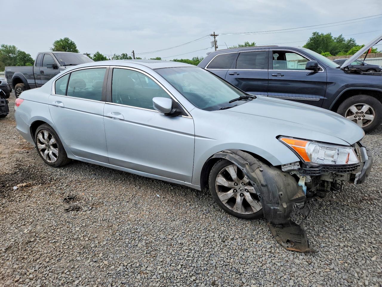 2010 Honda Accord Exl Серебряный vin: 1HGCP2F80AA190770