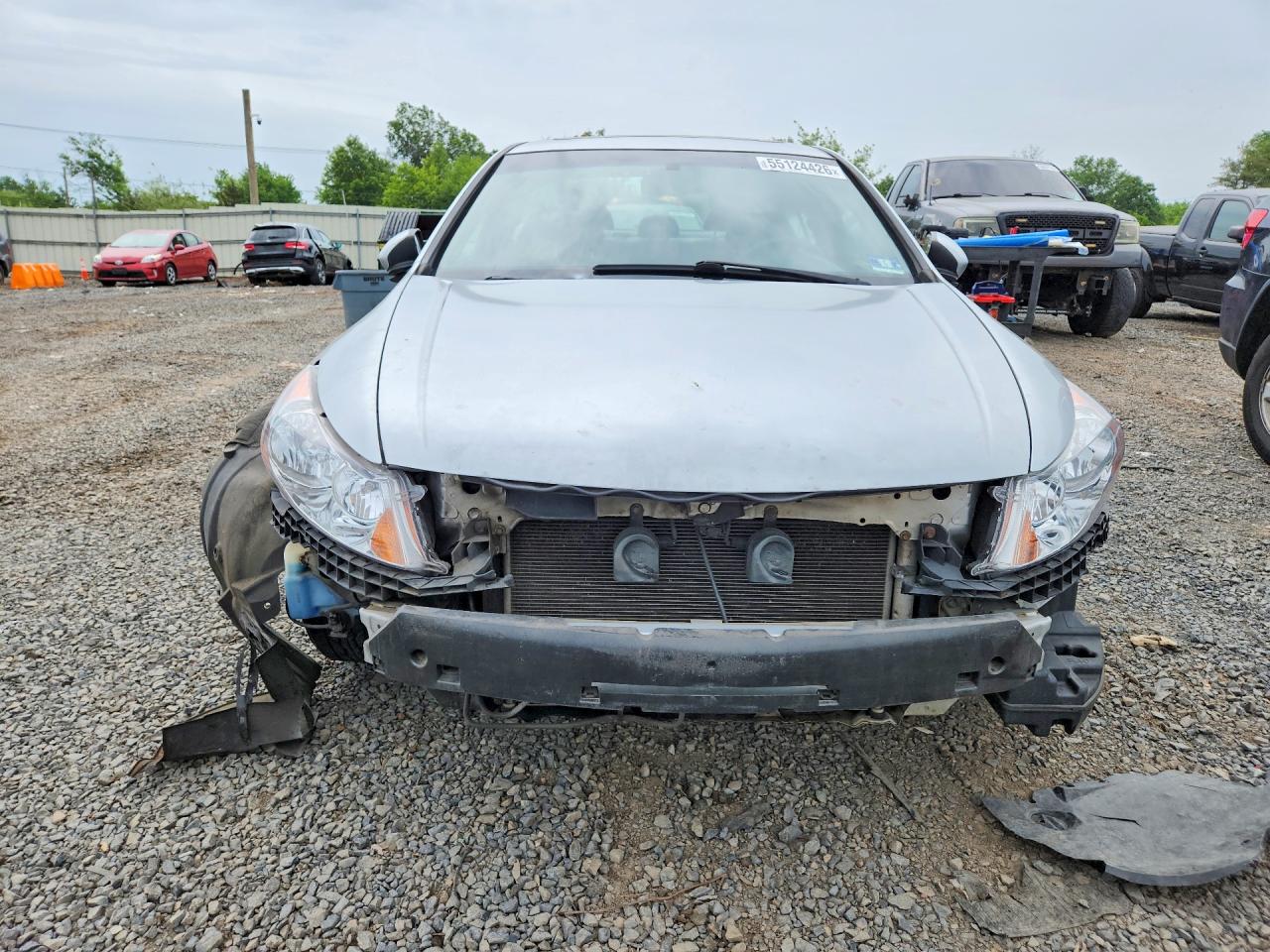 2010 Honda Accord Exl Серебряный vin: 1HGCP2F80AA190770