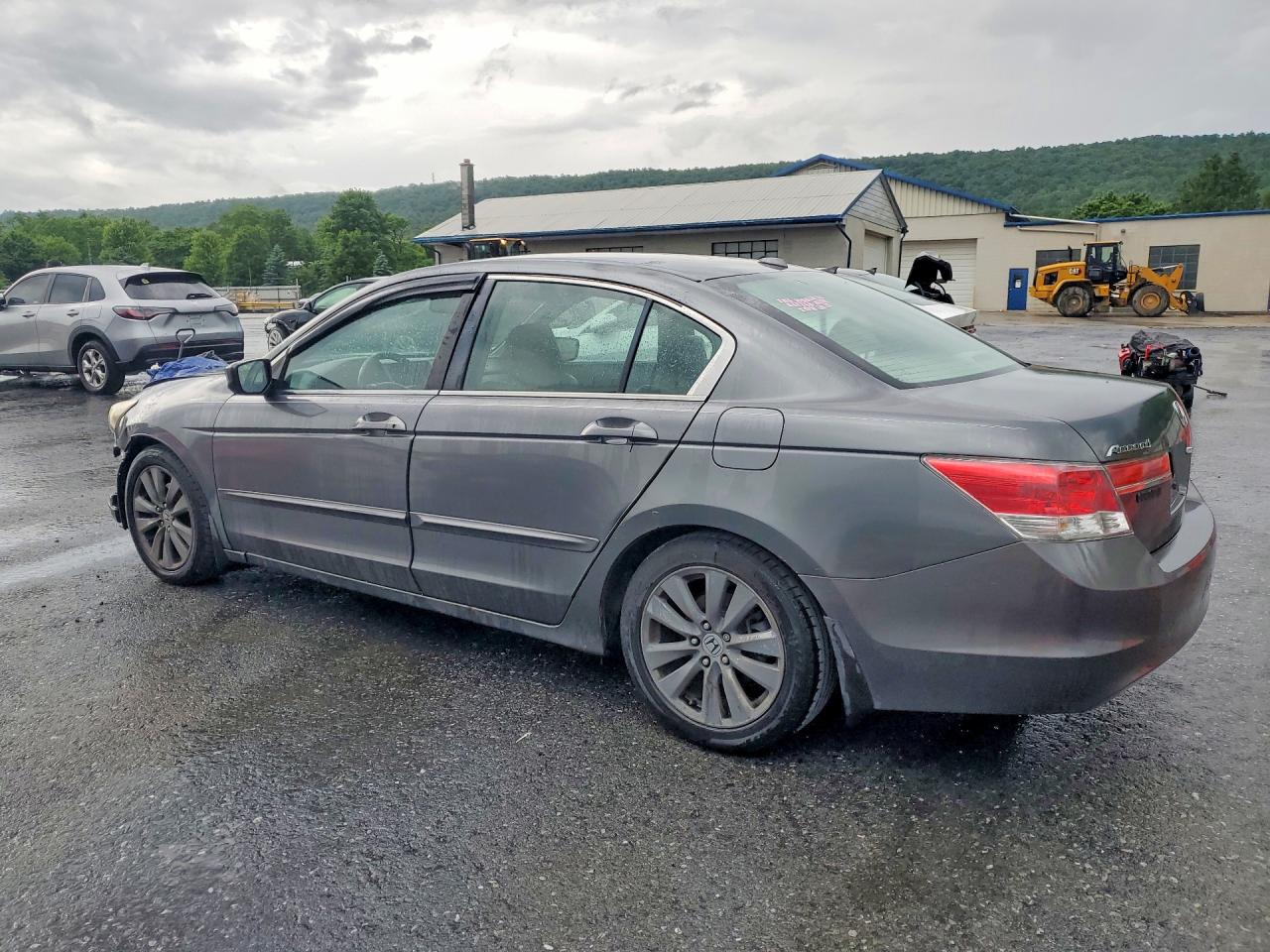 2011 Honda Accord Exl Gray vin: 1HGCP2F80BA001276