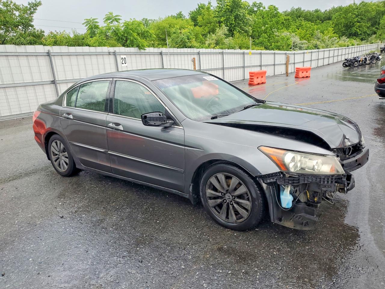 2011 Honda Accord Exl Gray vin: 1HGCP2F80BA001276