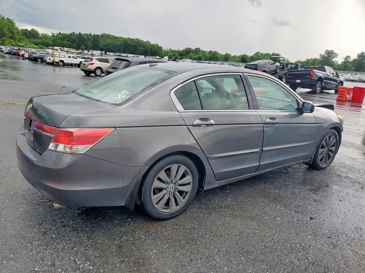 2011 Honda Accord Exl Gray vin: 1HGCP2F80BA001276