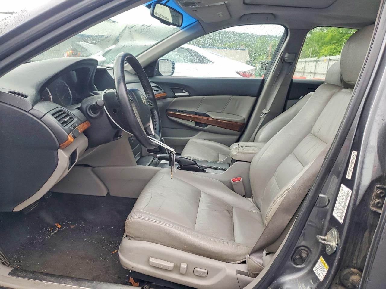 2011 Honda Accord Exl Gray vin: 1HGCP2F80BA001276