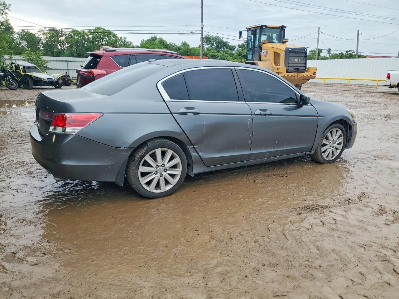 2011 Honda Accord Exl Серый vin: 1HGCP2F80BA016571