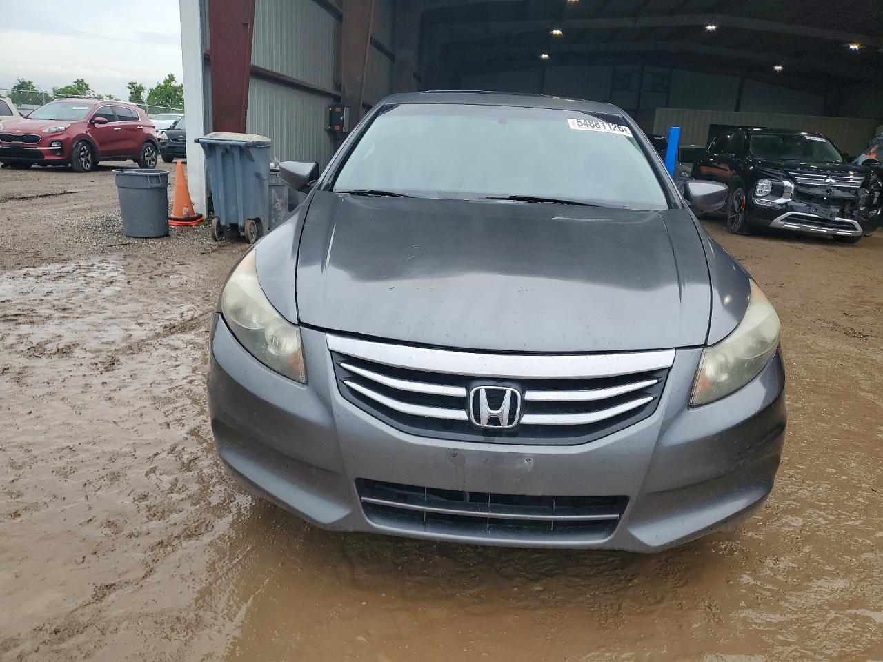 2011 Honda Accord Exl Серый vin: 1HGCP2F80BA016571