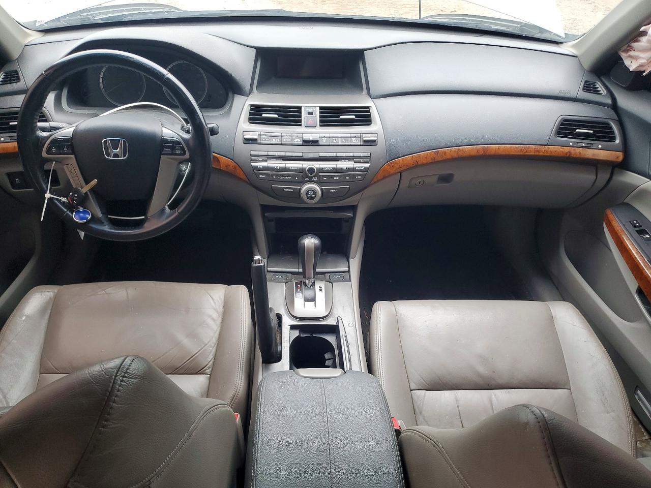 2011 Honda Accord Exl Серый vin: 1HGCP2F80BA016571